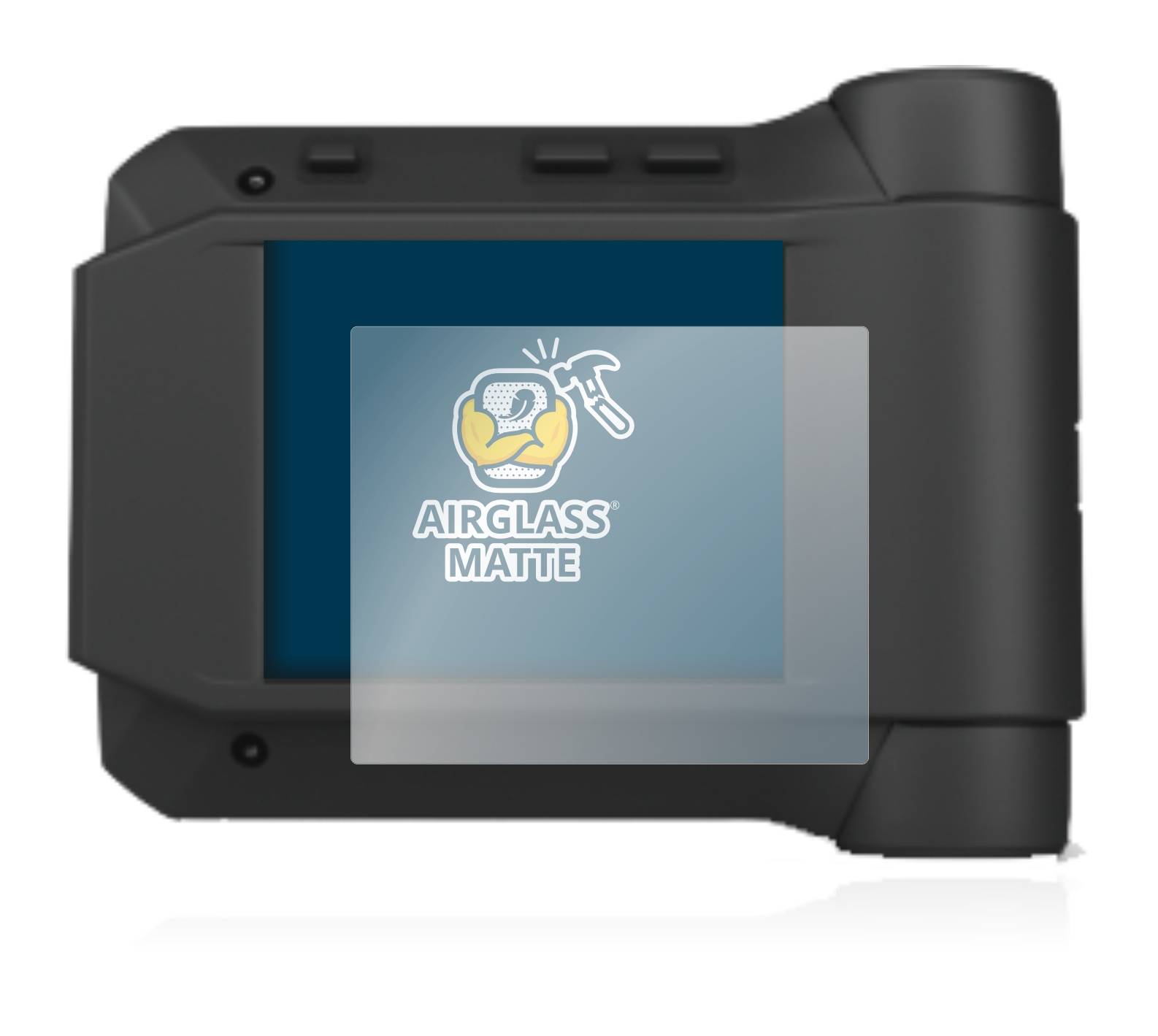 BROTECT AirGlass Flexible Schutz Glas Folie für Swissphone s.Quad X35 Matt Entspiegelt