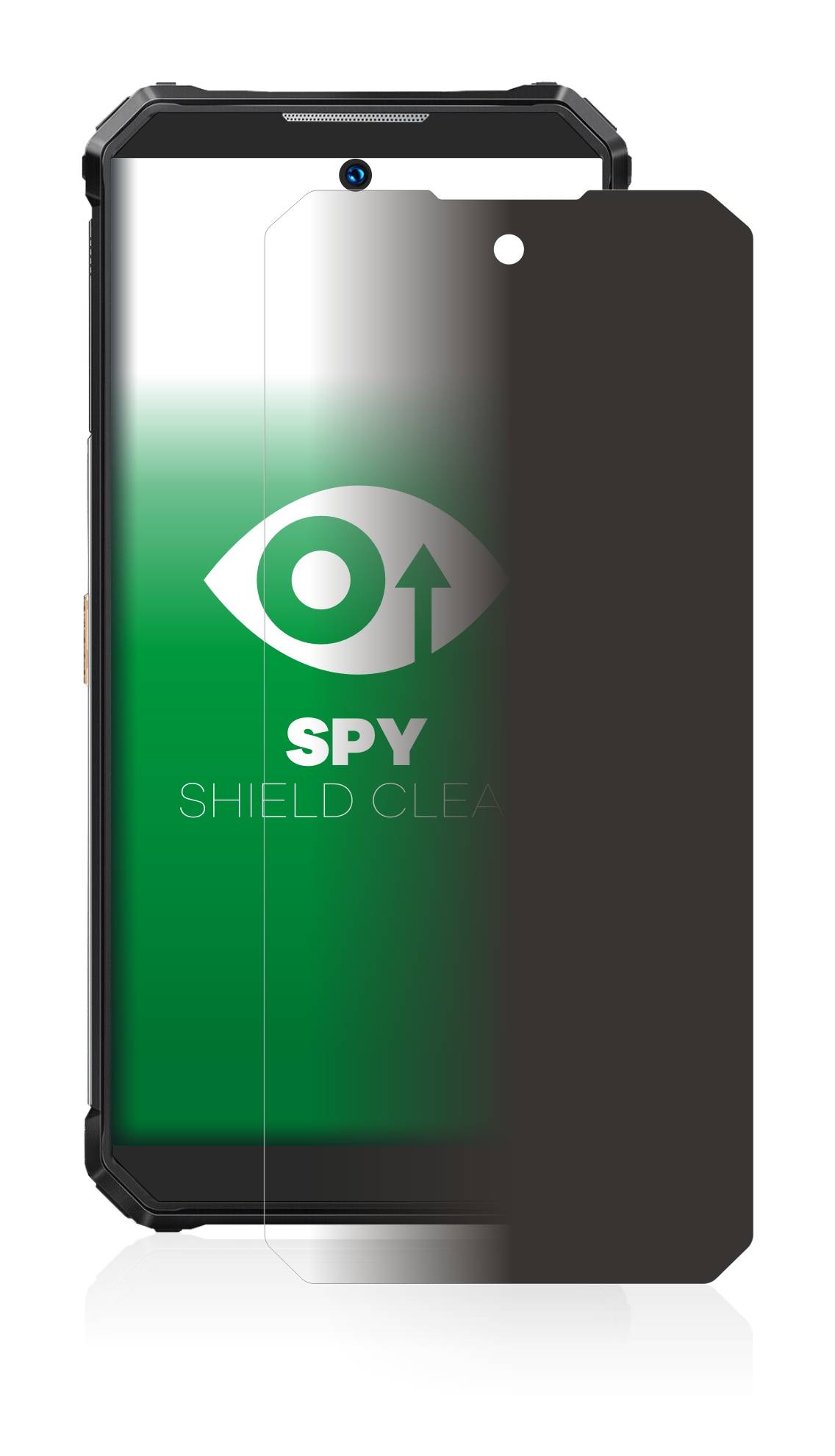 upscreen Blickschutzfolie für Oukitel WP19 Anti-Spy Privacy Blaulichtschutz Sichtschutzfolie