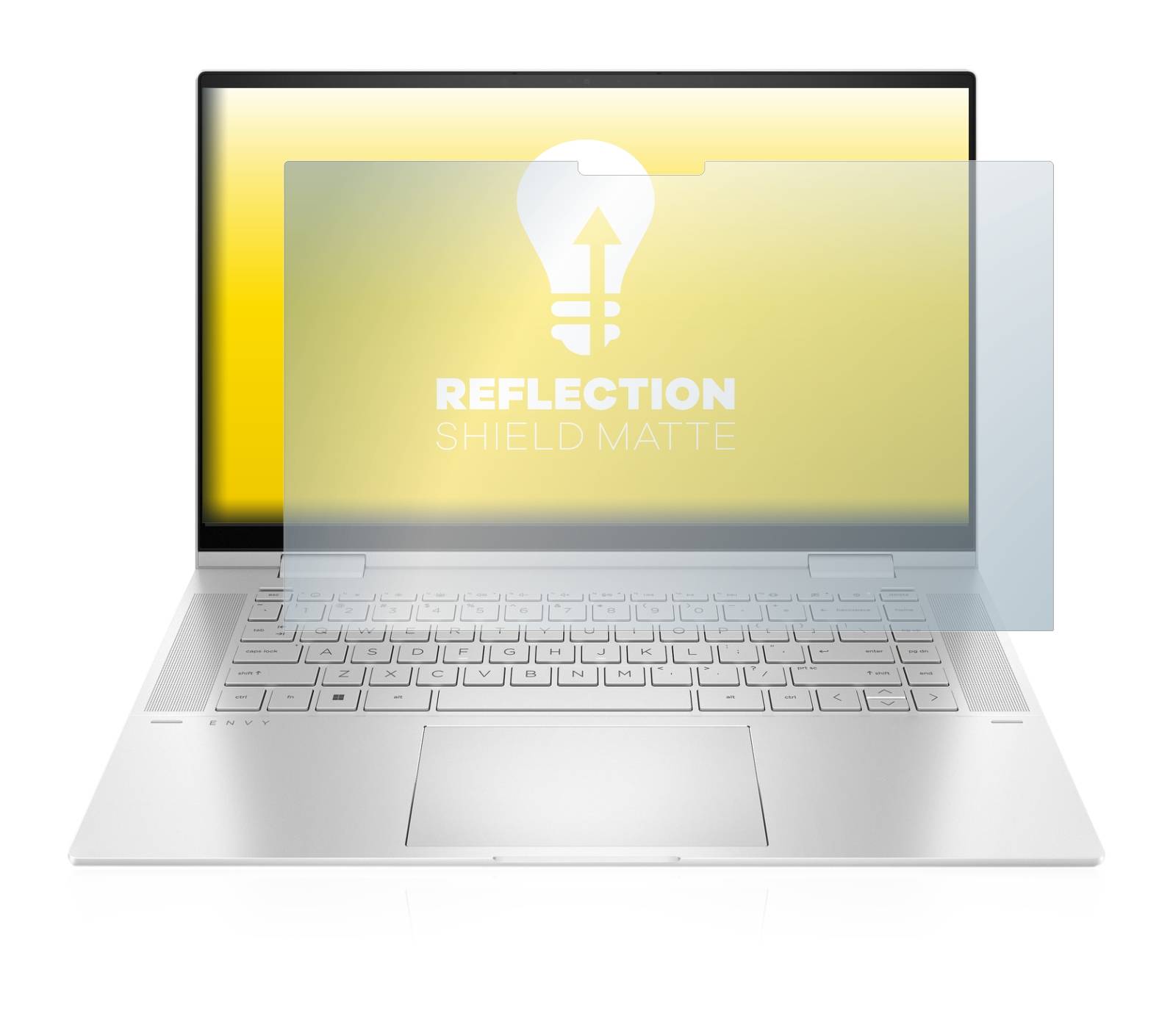 upscreen Schutzfolie für HP Envy x360 15-ew0777ng Folie Matt Entspiegelt Anti-Reflex