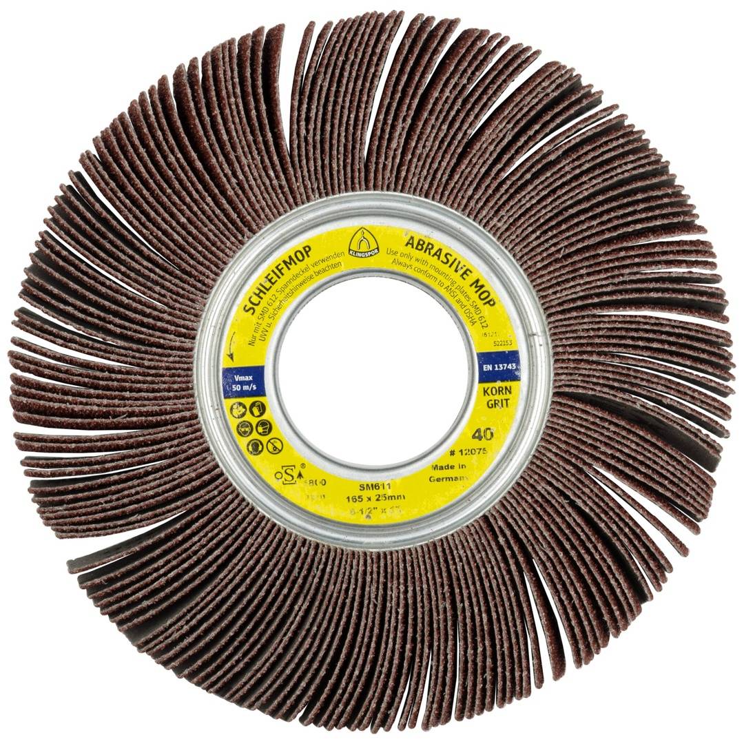 Klingspor SM 611 Schleifmopräder LS 309 X, 250 x 50 x 68,2 mm Korn 60