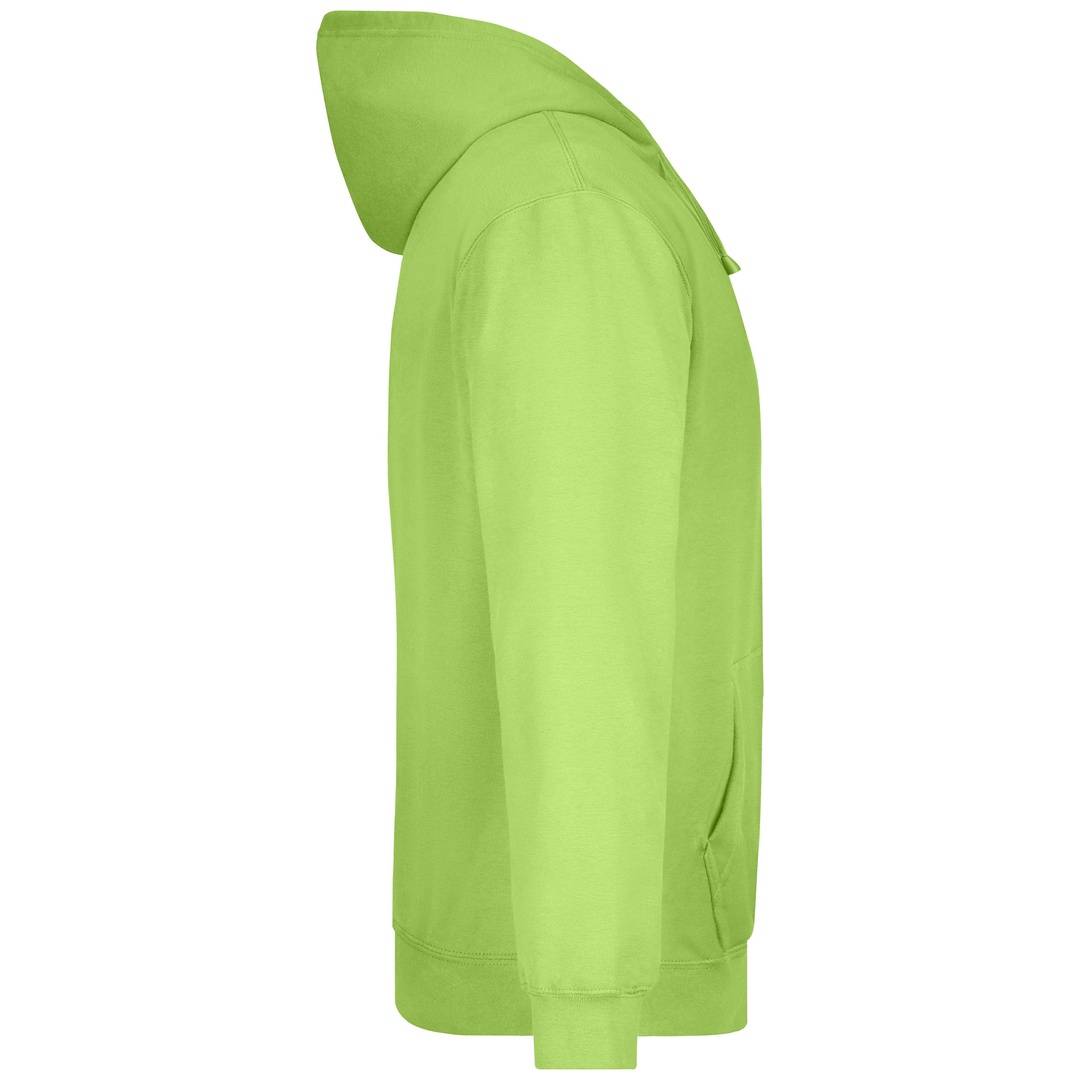 James & Nicholson Kinder Kapuzensweatshirt JN047K Gr. XS-104 lime-green