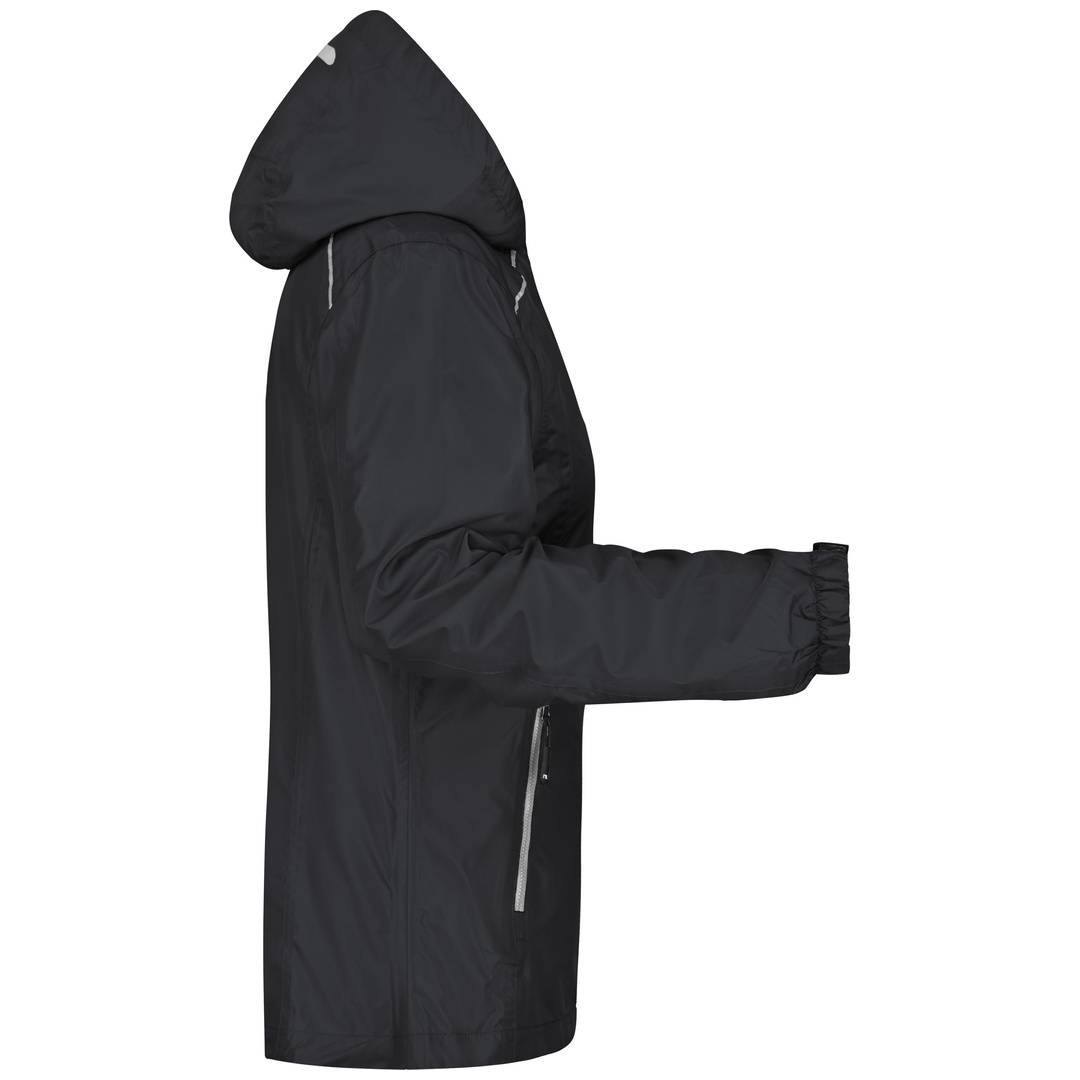 James & Nicholson Sportliche, funktionale Outdoorjacke Damen JN1117 Gr. L black/silver