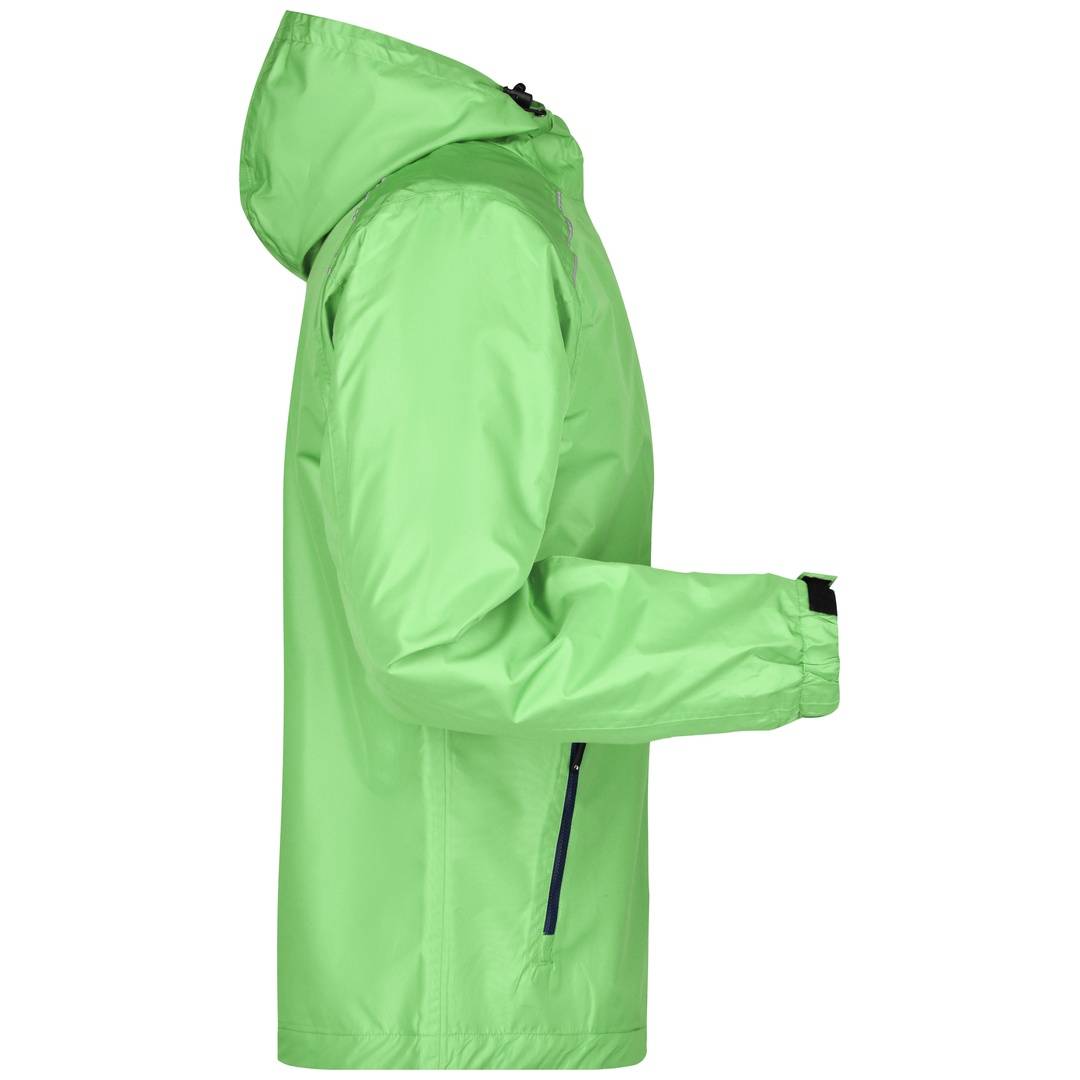 James & Nicholson Sportliche, funktionale Outdoorjacke Herren JN1118 Gr. 2XL spring-green/navy