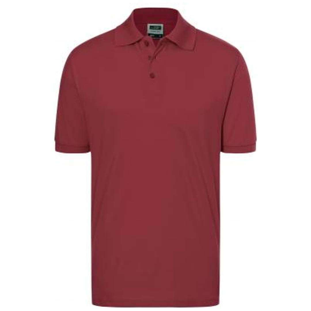 James & Nicholson Poloshirt Herren JN070 Gr. S wine