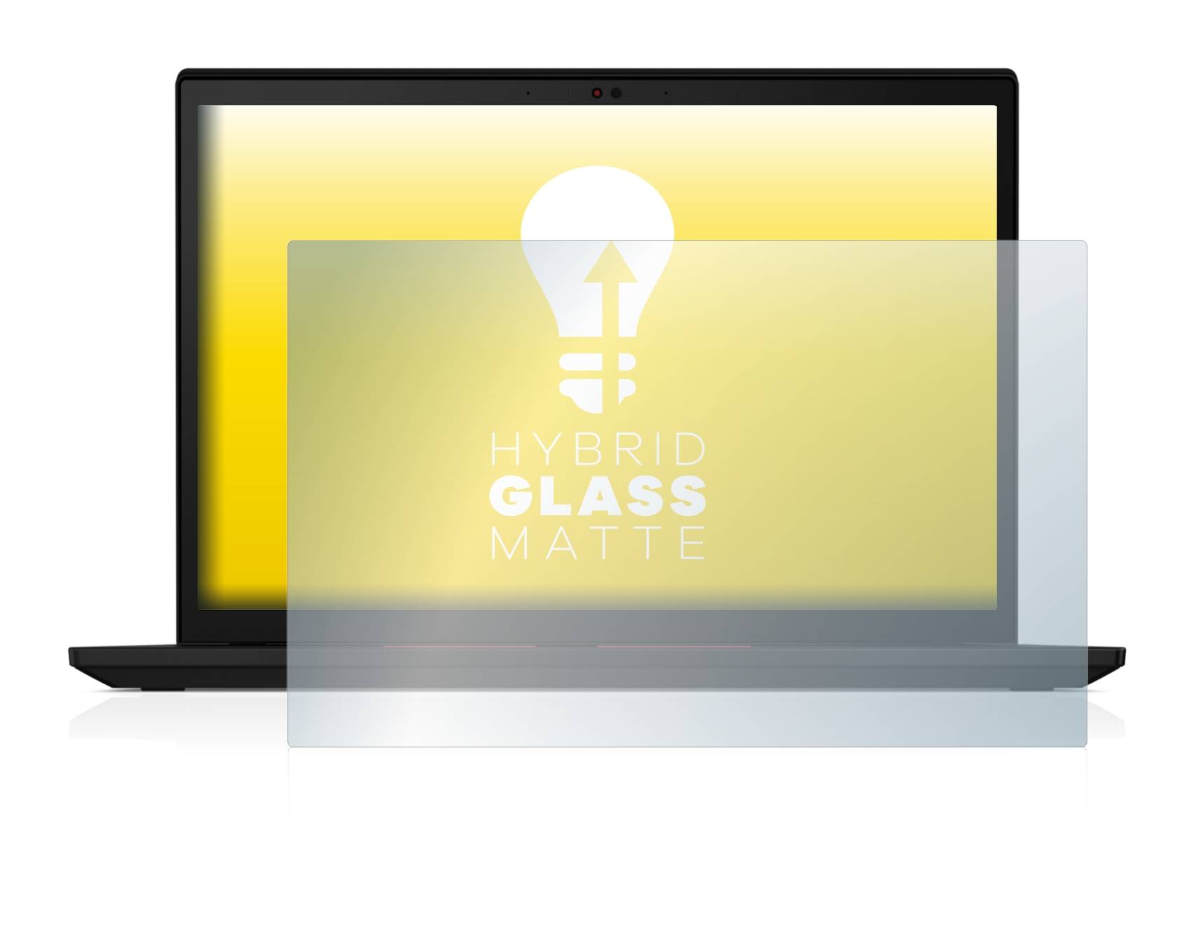 upscreen Hybrid Glass Matte Premium Schutzglas Folie für Lenovo ThinkPad X13 Gen