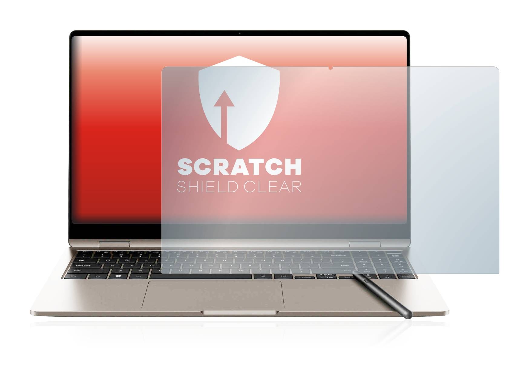 upscreen Scratch Shield Clear Premium Displayschutzfolie für Samsung Galaxy Book3 360