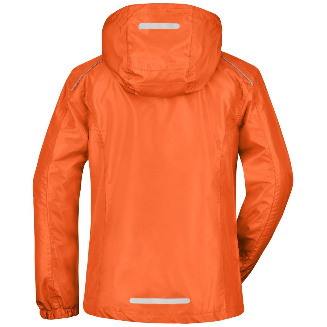 James & Nicholson Sportliche, funktionale Outdoorjacke Damen JN1117 Gr. M orange/carbon