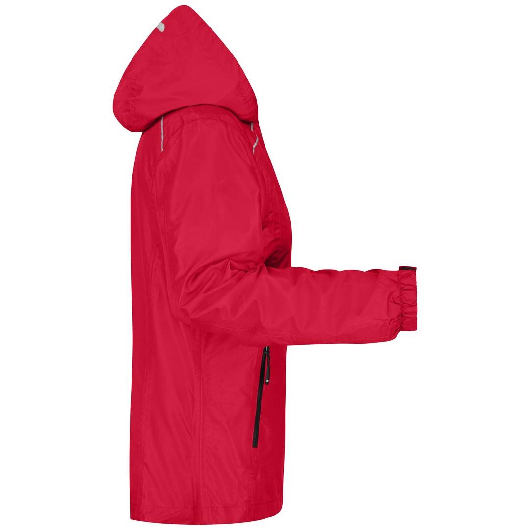 James & Nicholson Sportliche, funktionale Outdoorjacke Damen JN1117 Gr. XL red/black
