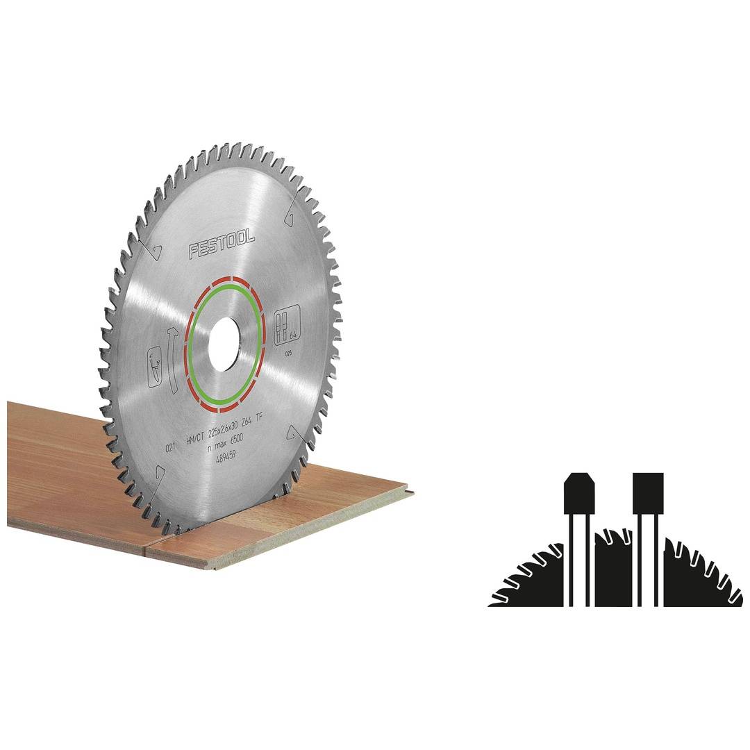 Festool Kreissägeblatt HW 160x2,2x20 TF48 LAMINATE/HPL