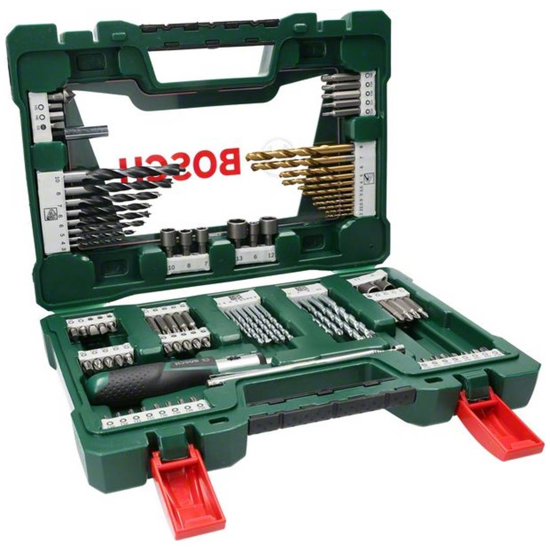 Bosch V-Line TIN Bohr/Bit Set 91-teilig
