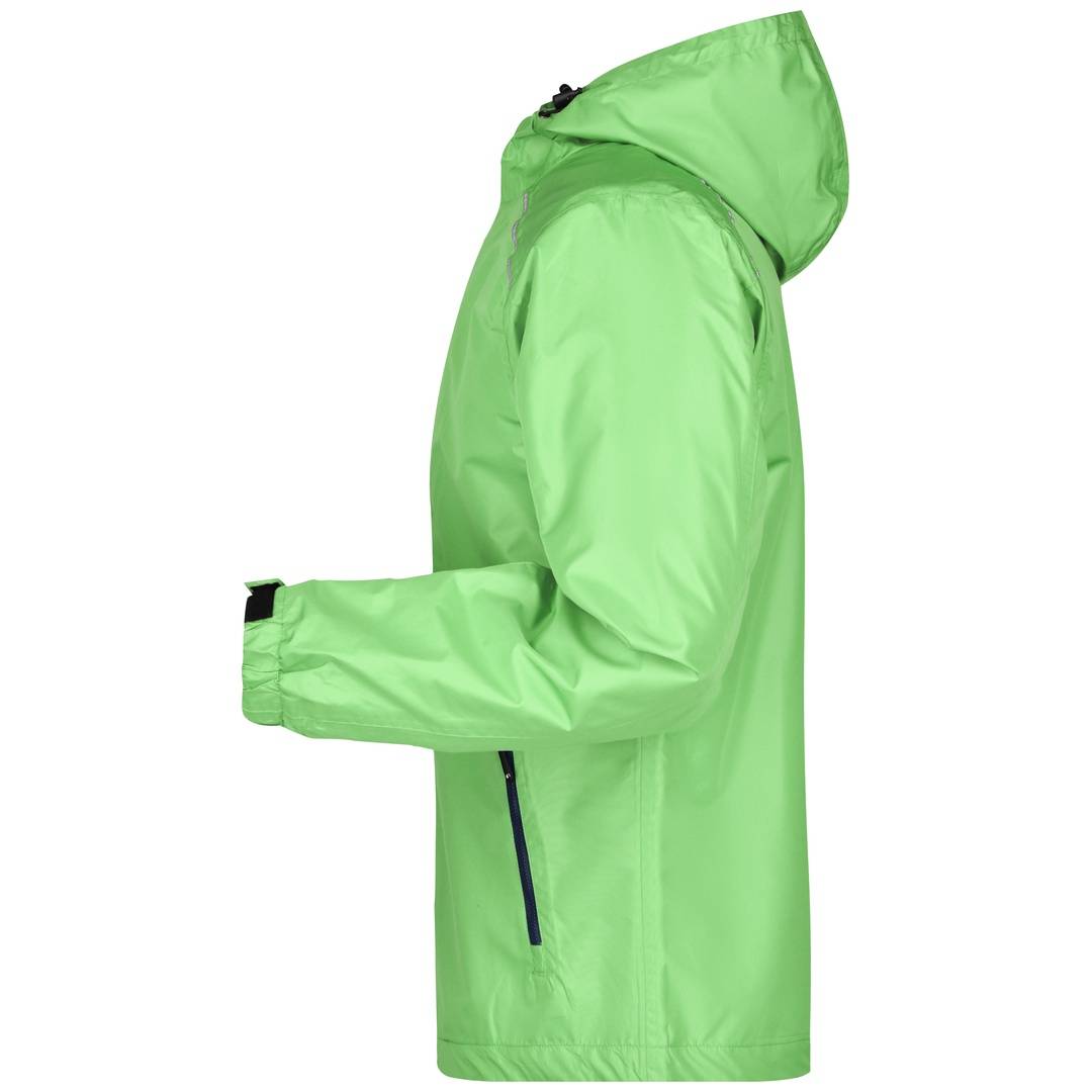 James & Nicholson Sportliche, funktionale Outdoorjacke Herren JN1118 Gr. 3XL spring-green/navy
