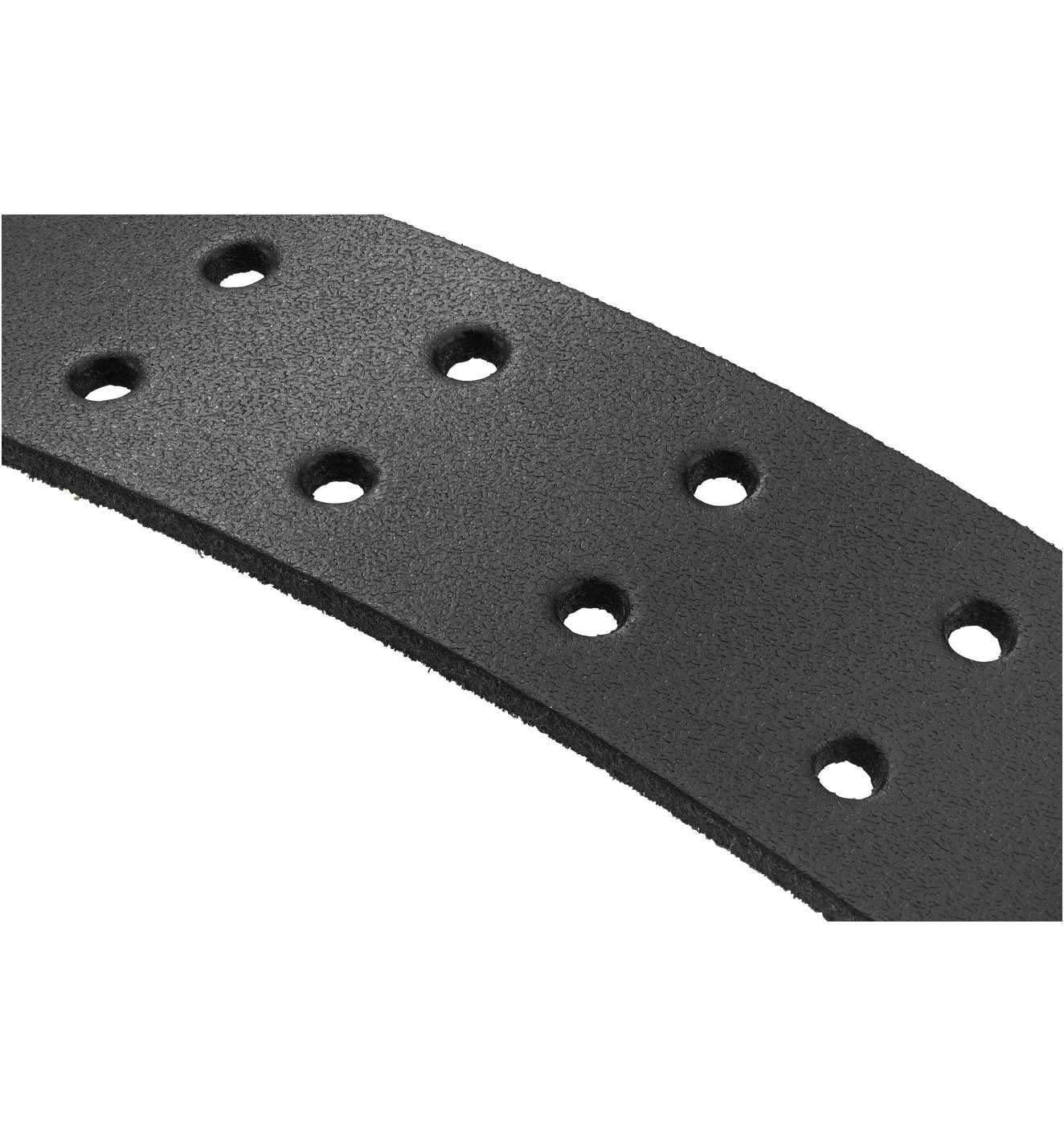 Ledergürtel Carsten, Doppeldorn, Länge 115 cm