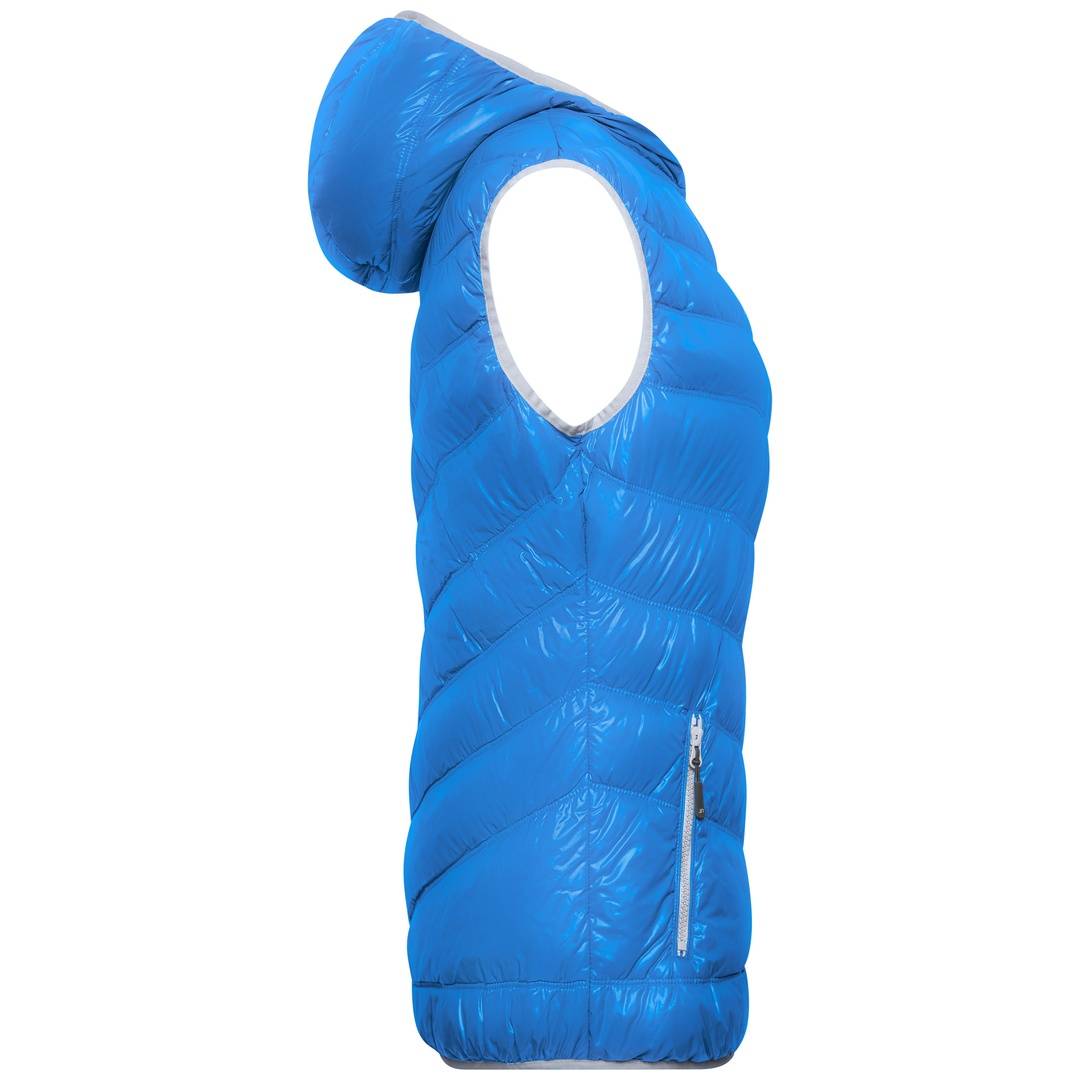 James &amp; Nicholson Damen Daunenweste JN1061 Gr. 2XL blue/silver