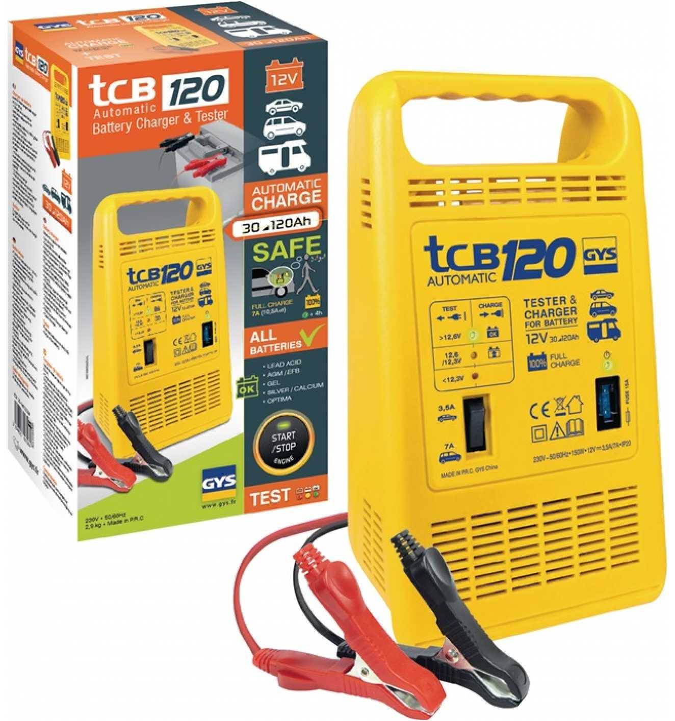 Batterieladegerät TCB 120 12 V 3,5-7 A GYS