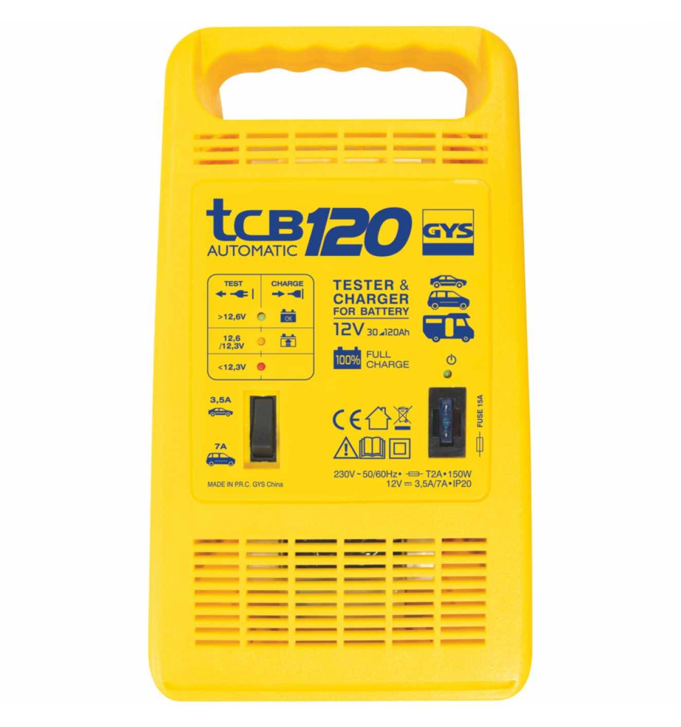 Batterieladegerät TCB 120 12 V 3,5-7 A GYS