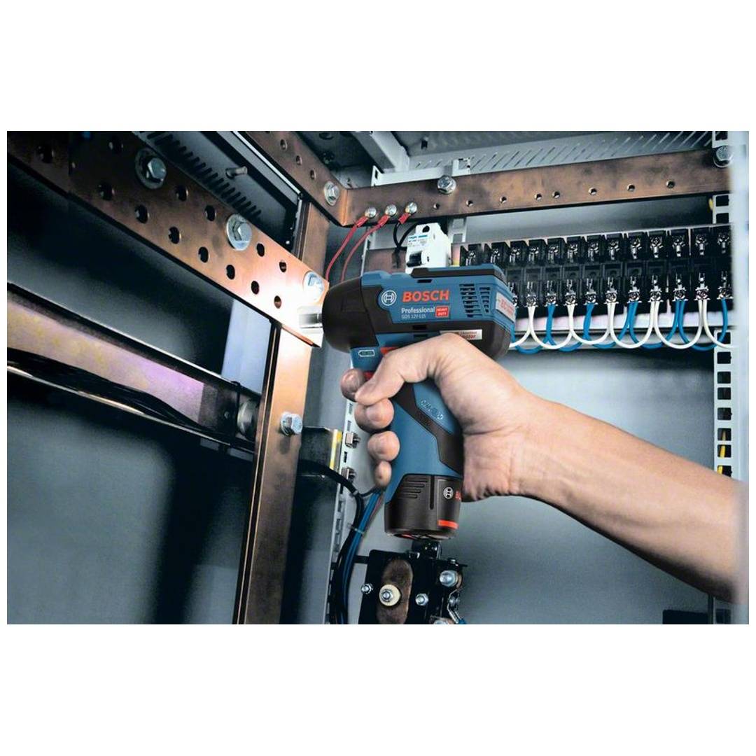 Bosch Professional 06019E0103 Akku-Drehschlagschrauber 12V Anzahl mitgelieferte Akkus 2 Li-Ion inkl. 2. Akku