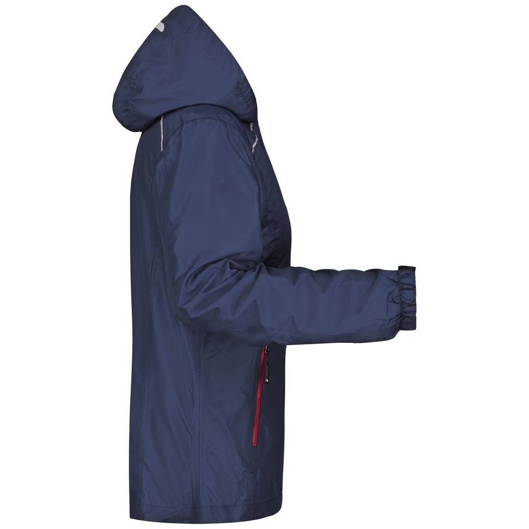 James & Nicholson Sportliche, funktionale Outdoorjacke Damen JN1117 Gr. M navy/red