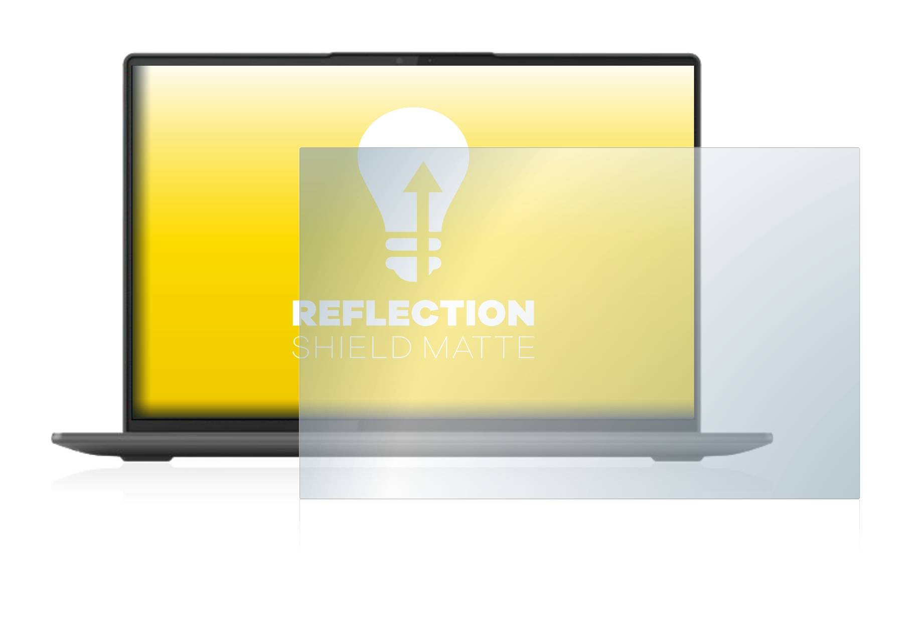upscreen Schutzfolie für Lenovo Yoga Slim 7 ProX 14ARH7 Folie Matt Entspiegelt Anti-Reflex