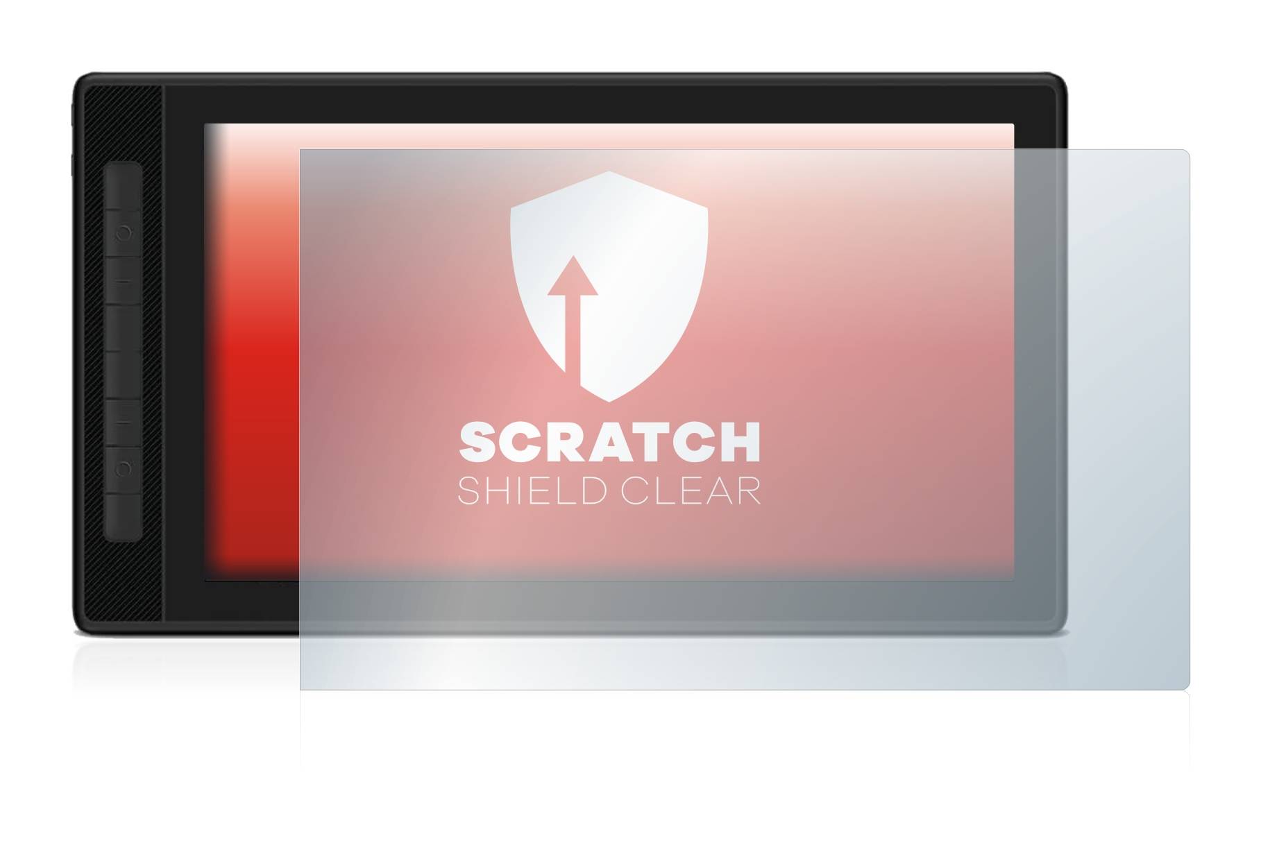 upscreen Schutzfolie für Huion Kamvas Pro 16 (2.5K) Kratzschutz Anti-Fingerprint Klar