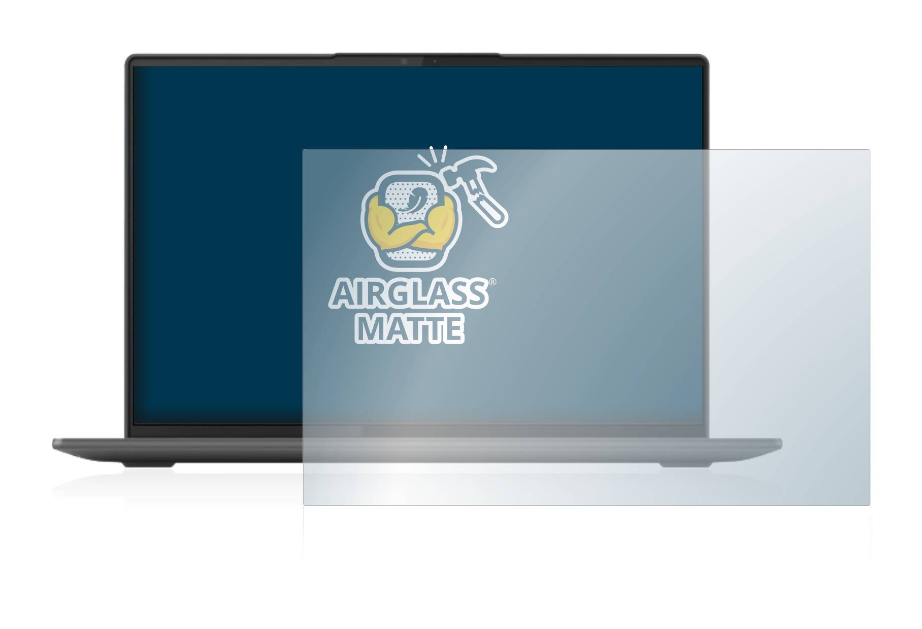 BROTECT AirGlass Matte Schutzglas Folie für Lenovo Yoga Slim 7 ProX
