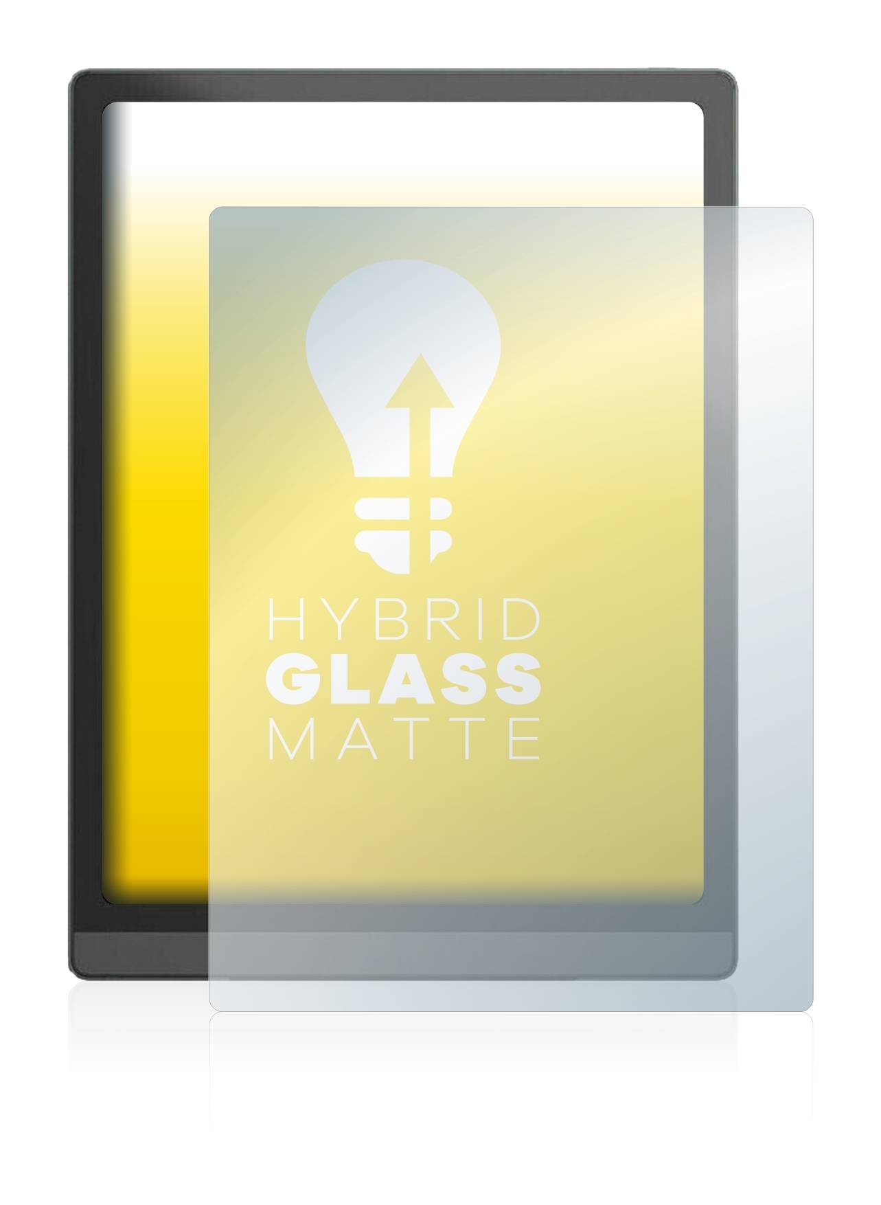 upscreen Flexible Schutz Glas Folie für Boox Tab X Schutzglas 9H Hybridglas Matt Entspiegelt