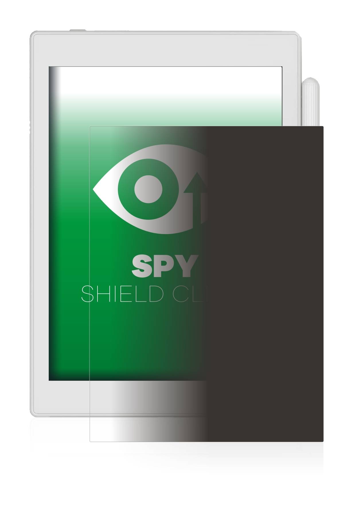 upscreen Spy Shield Clear Premium Blickschutzfolie für Onyx Boox Nova Air