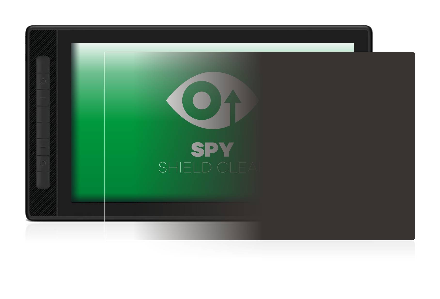 upscreen Spy Shield Clear Premium Blickschutzfolie für Huion Kamvas Pro 16