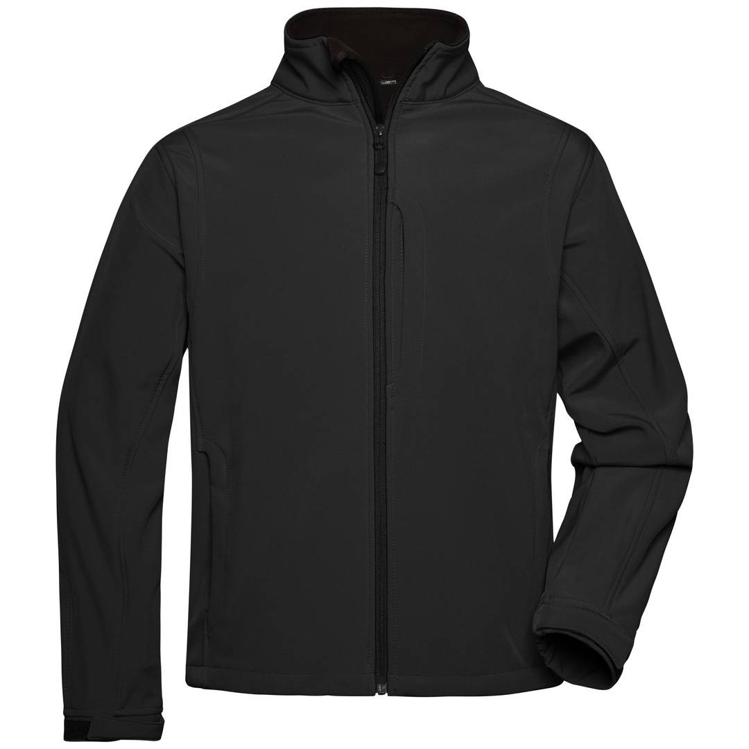 James & Nicholson Softshell Jacke Herren JN135 Gr. S black