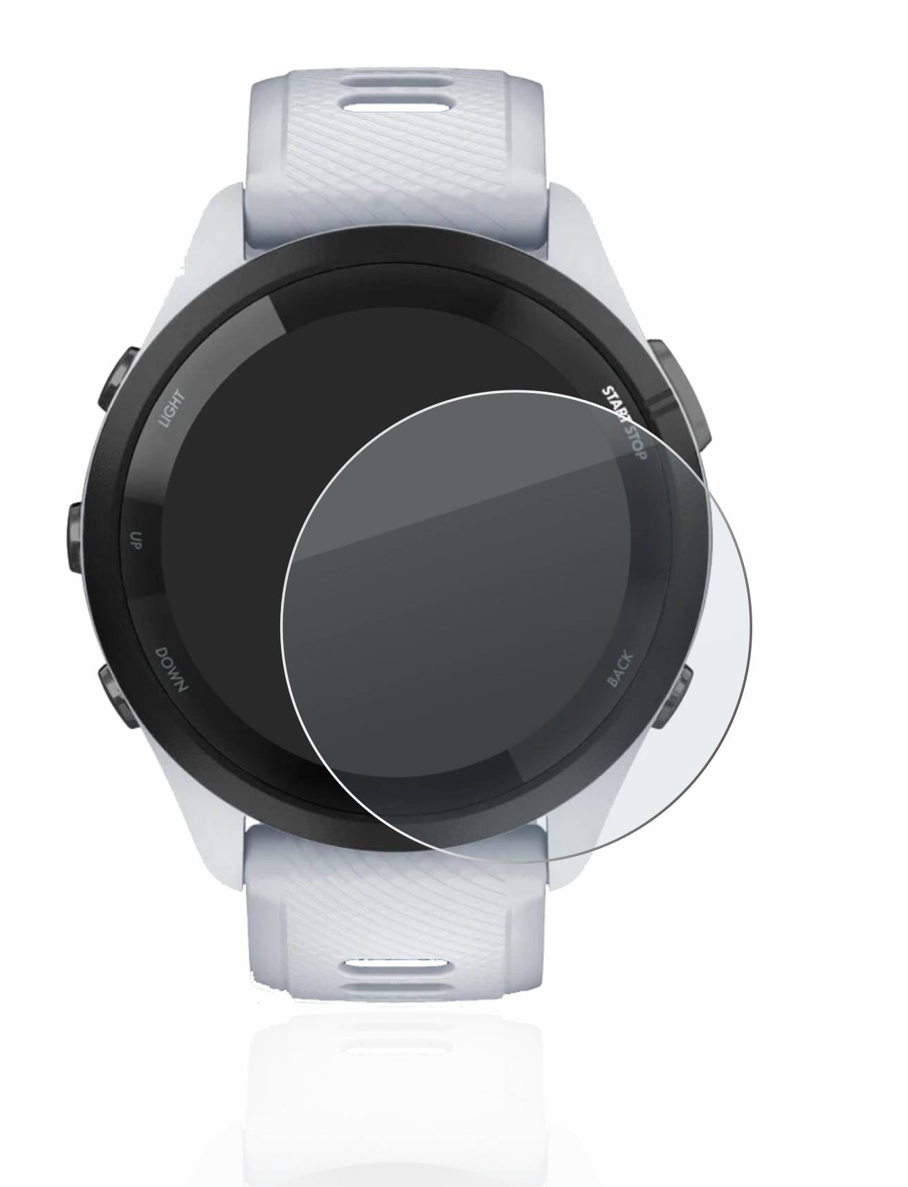 BROTECT AirGlass Matte Schutzglas Folie für Garmin Forerunner 265 (46