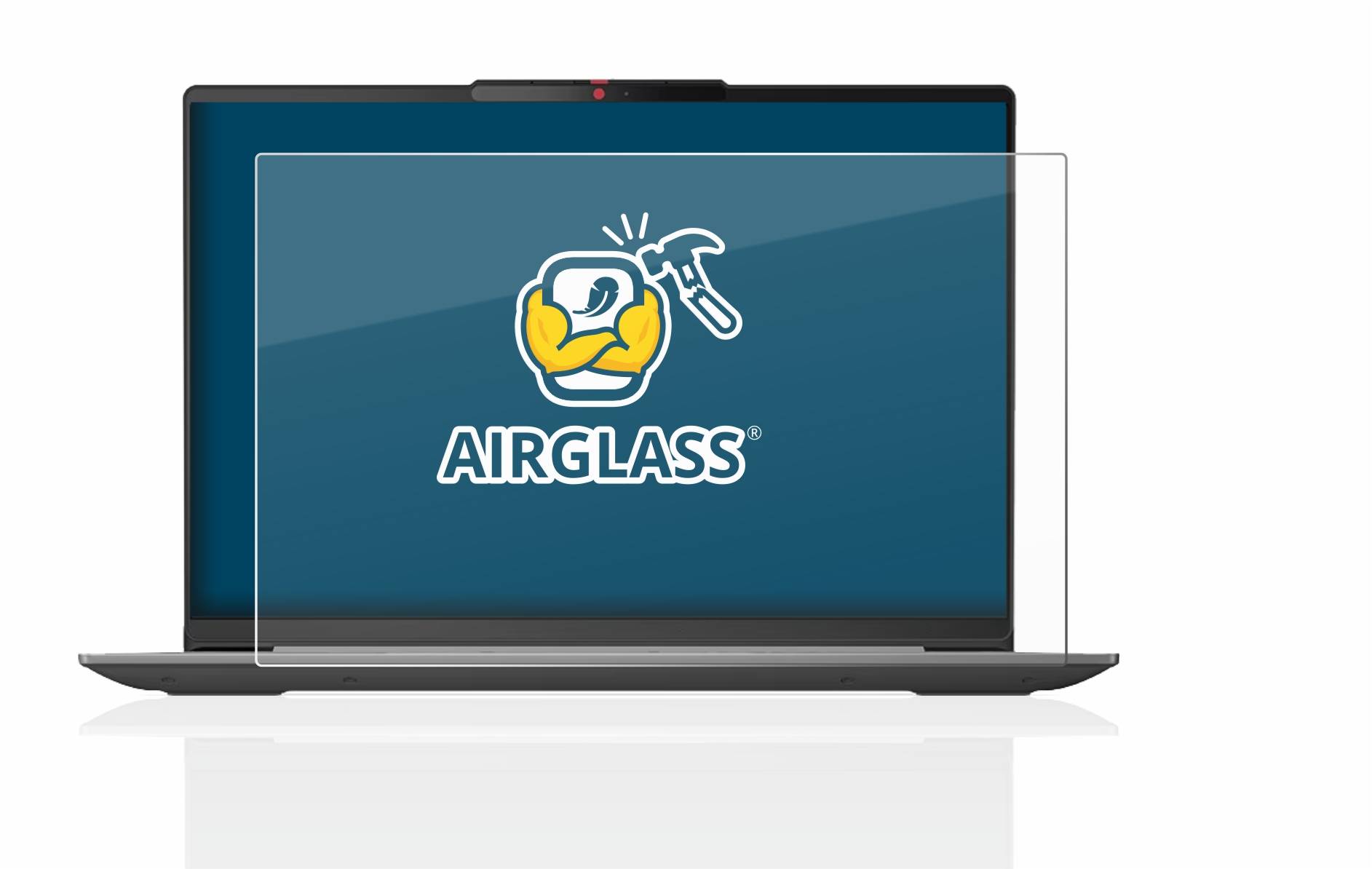 BROTECT AirGlass Flexible Schutz Glas Folie für Lenovo IdeaPad Slim 5i Gen 8 14" Klar Transparent