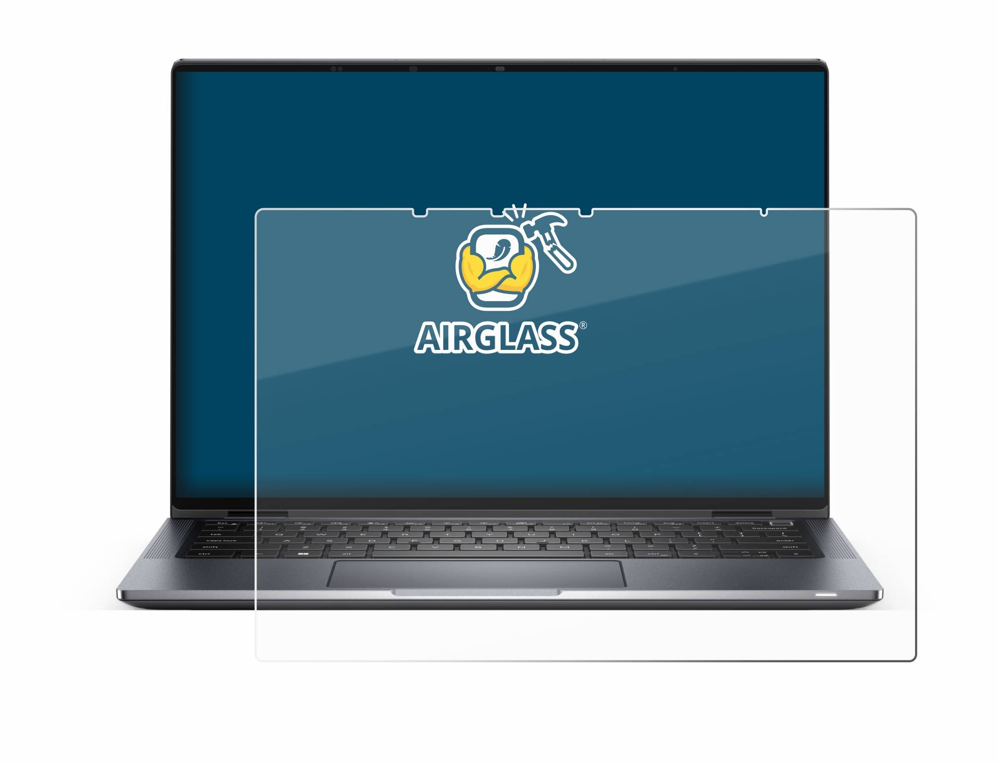 BROTECT AirGlass Schutzglas Folie für Dell Latitude 9330