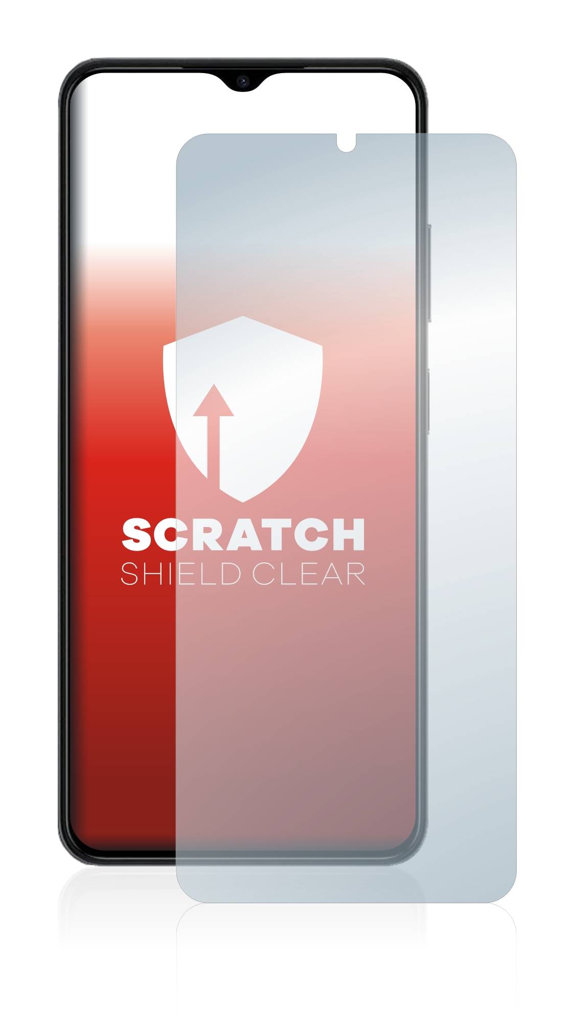 upscreen Schutzfolie für ZTE Blade V40 Design Kratzschutz Anti-Fingerprint Klar