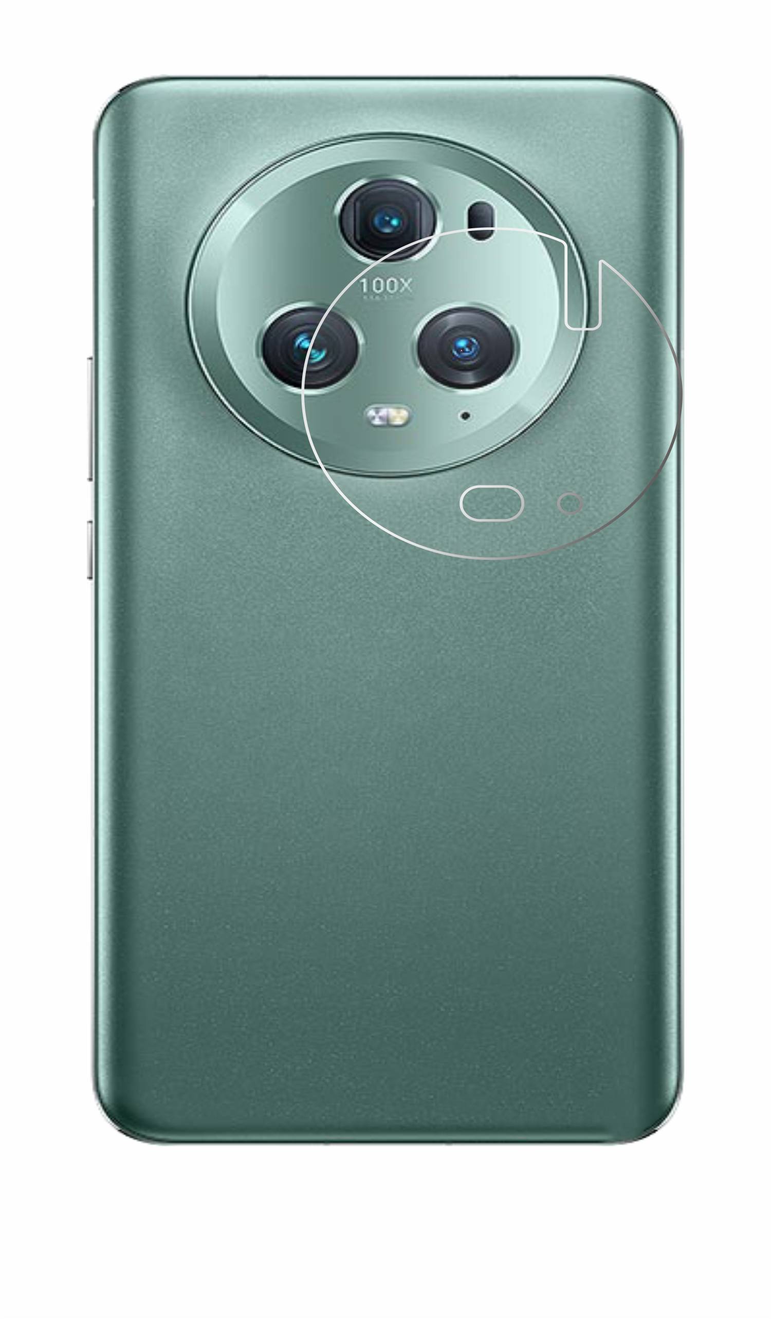 upscreen Schutzfolie für Honor Magic 5 Pro (NUR Kameraschutz) Kratzschutz Anti-Fingerprint Klar
