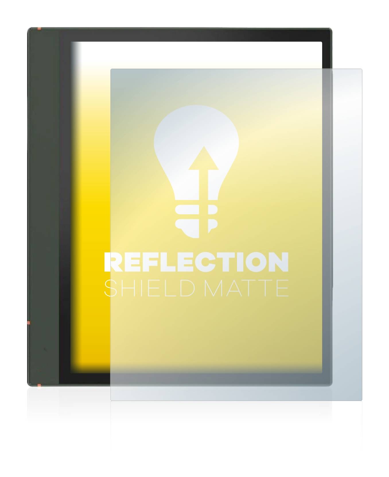 upscreen Reflection Shield Matte Premium Displayschutzfolie für Onyx Boox Note Air 2