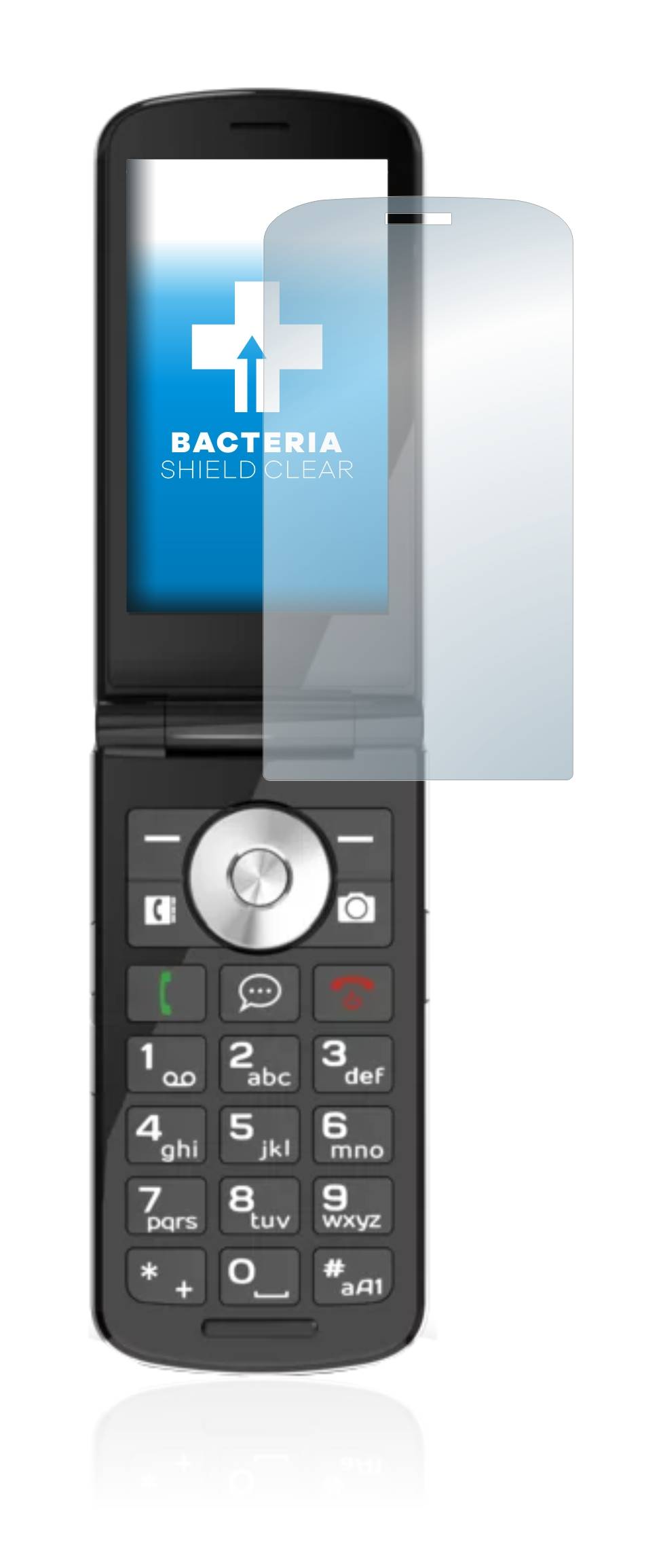 upscreen Schutzfolie für Emporia TOUCHsmart.2 Antibakterielle Folie Klar Anti-Kratzer