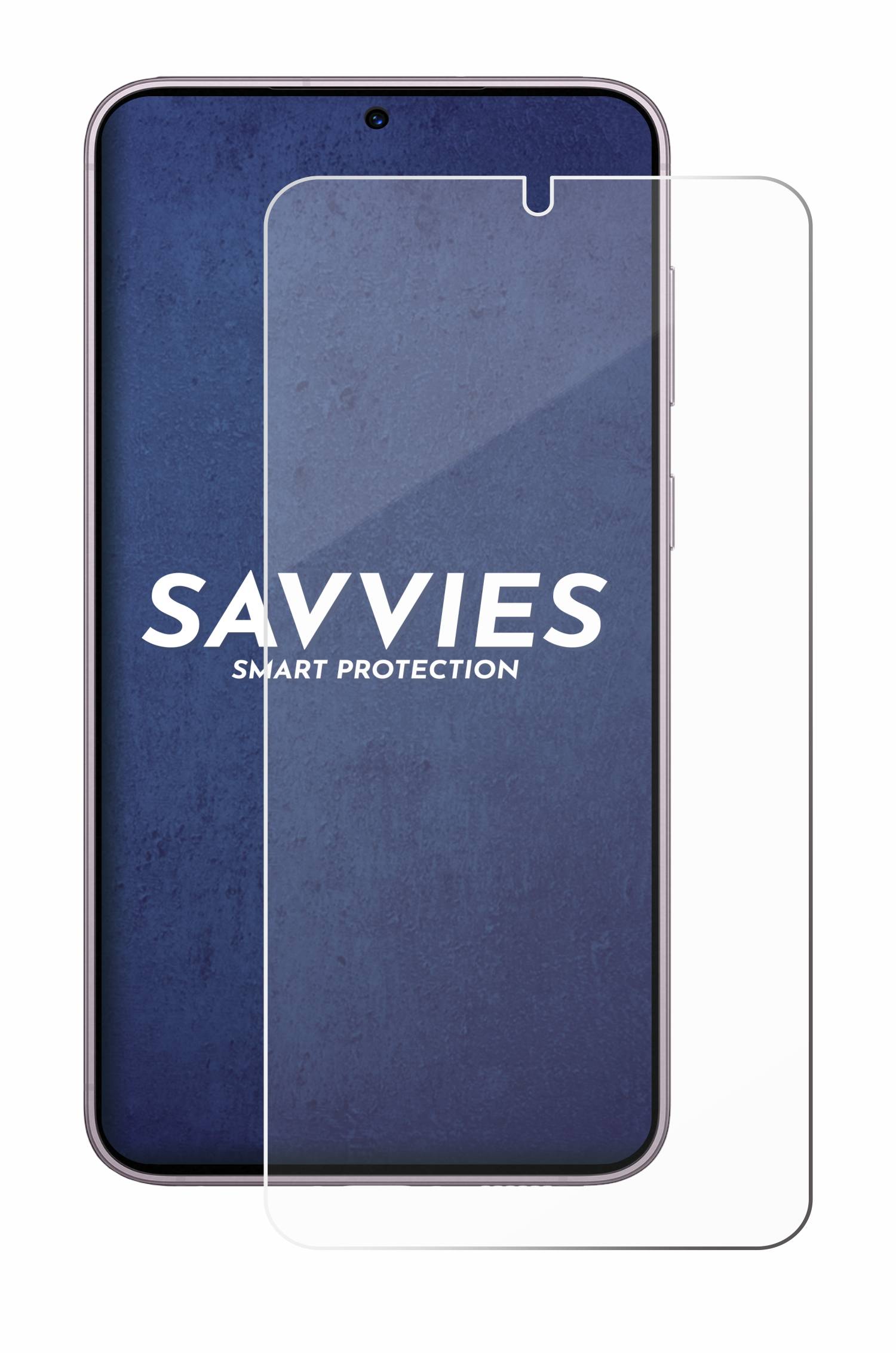 Savvies Schutzglas für Samsung Galaxy S23 Plus Echtglas 9H-Härte klar