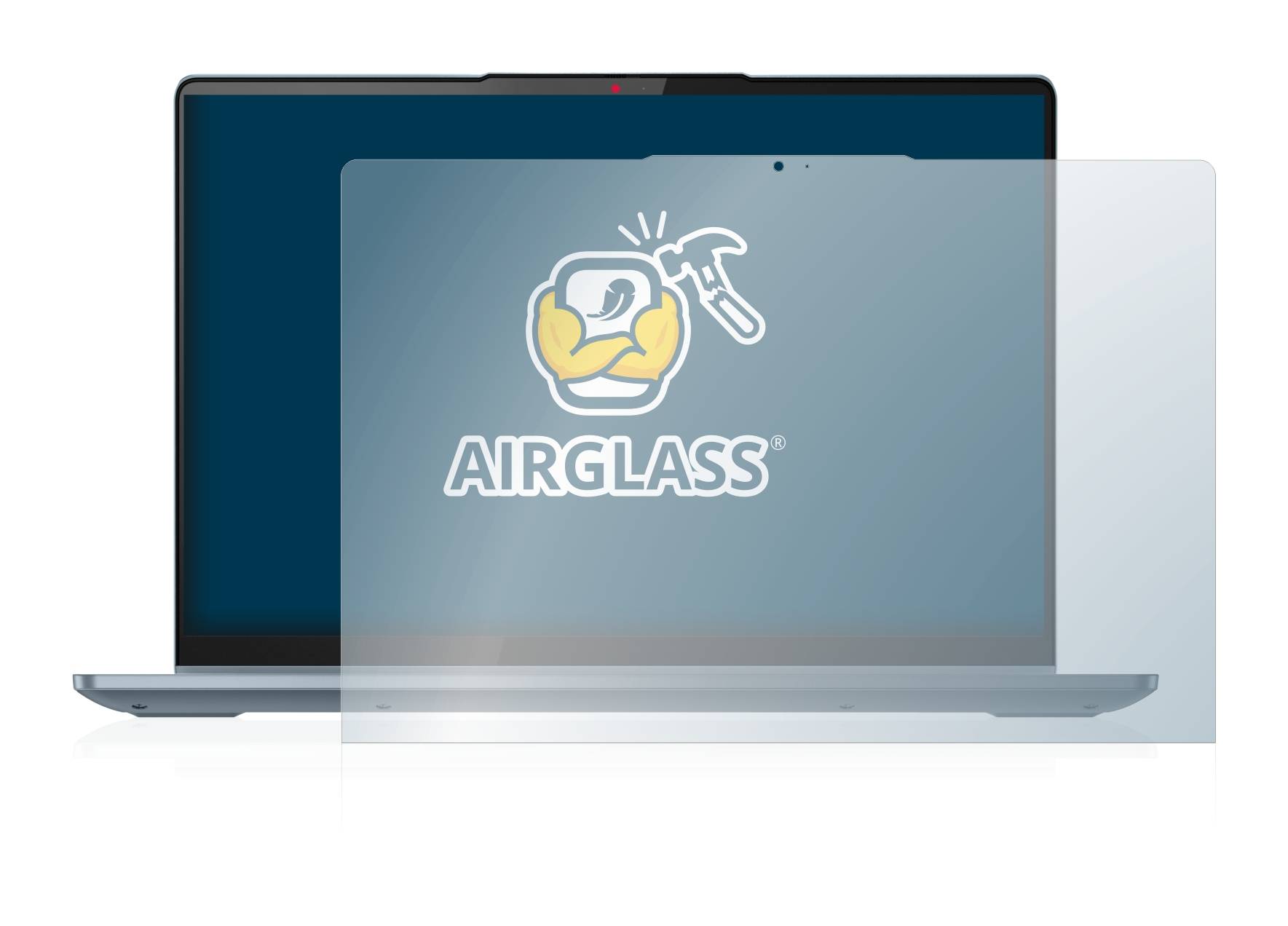 BROTECT AirGlass Flexible Schutz Glas Folie für Lenovo IdeaPad Flex 5i 14" Gen 7 16:10 Klar Transparent