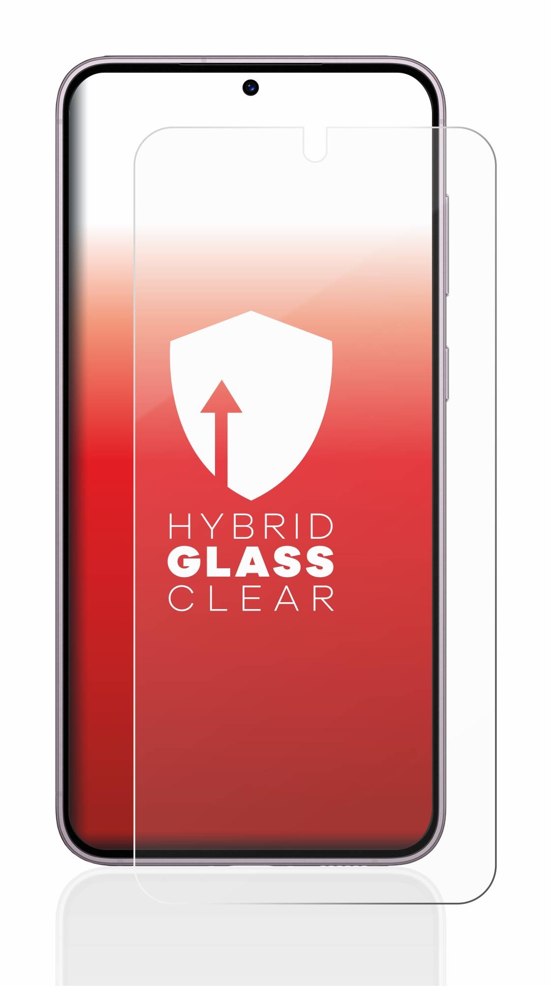 upscreen Flexible Schutz Glas Folie für Samsung Galaxy S23 Enterprise Edition Schutzglas 9H Hybridglas Klar