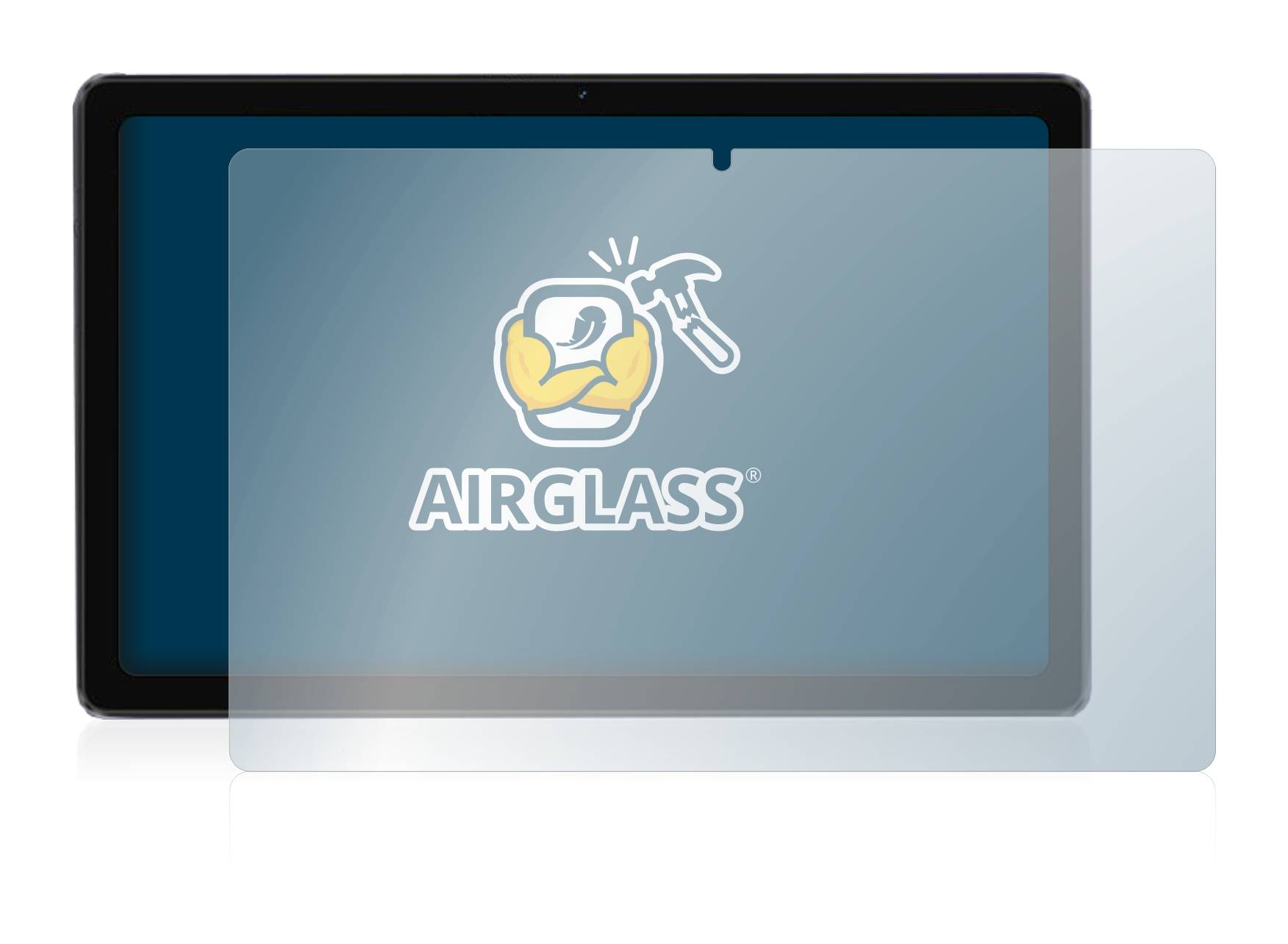 BROTECT AirGlass Flexible Schutz Glas Folie für Alldocube iPlay 50 Pro Klar Transparent