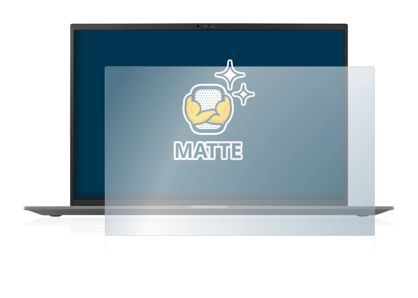 BROTECT Schutzfolie für LG gram 17" (2022) Folie Matt Entspiegelt