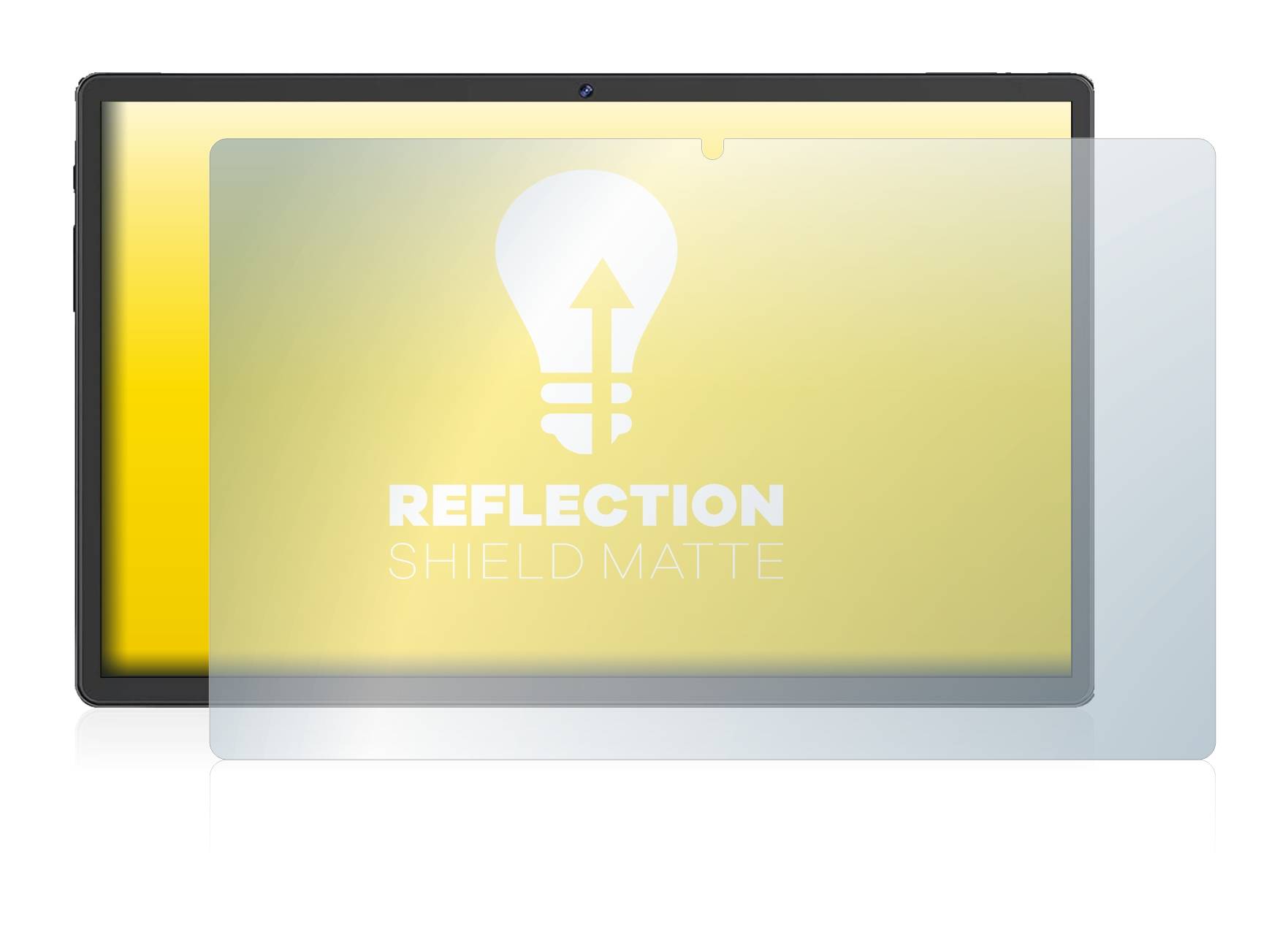 upscreen Reflection Shield Matte Premium Displayschutzfolie für Sebbe Facetel Tablet
