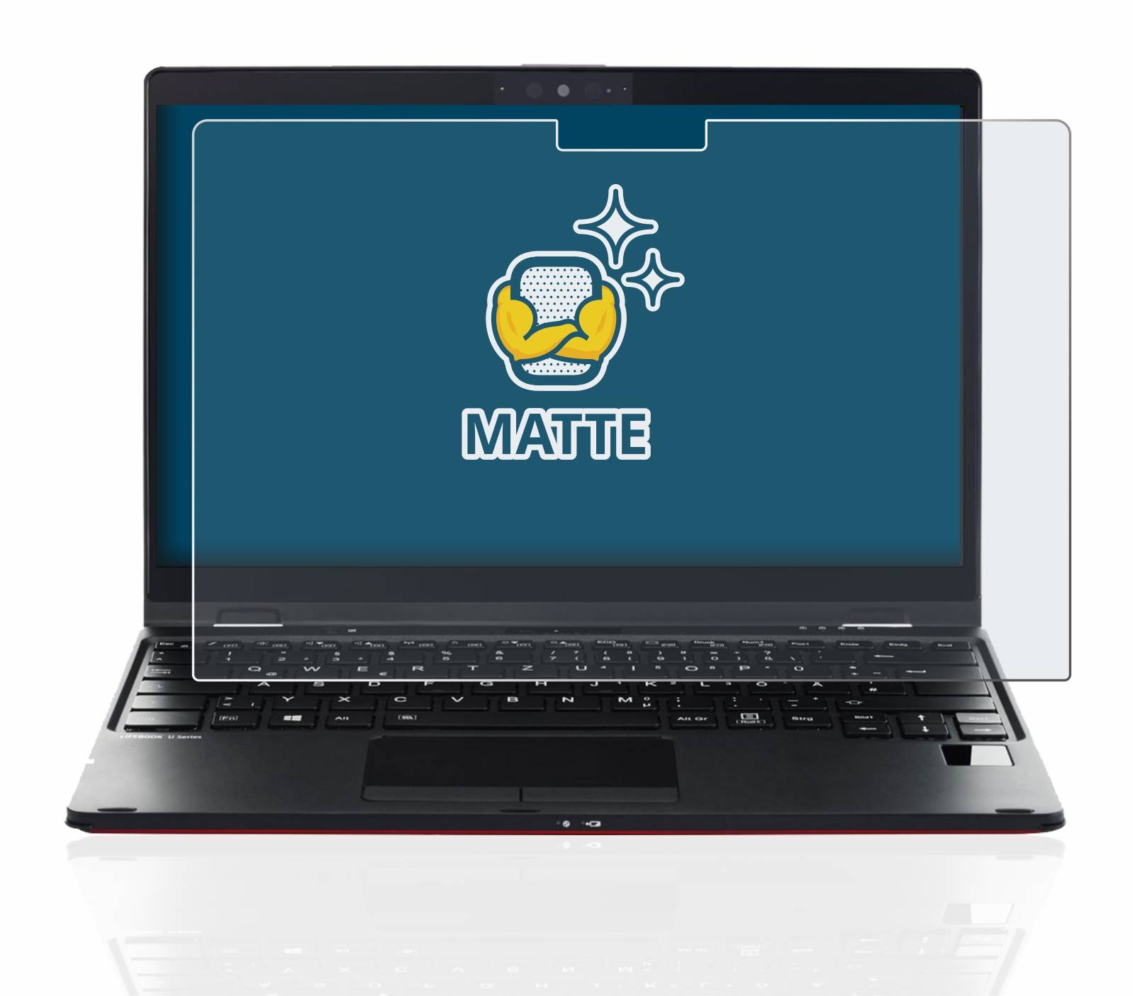 BROTECT Schutzfolie für Fujitsu Lifebook U9311X Folie Matt Entspiegelt