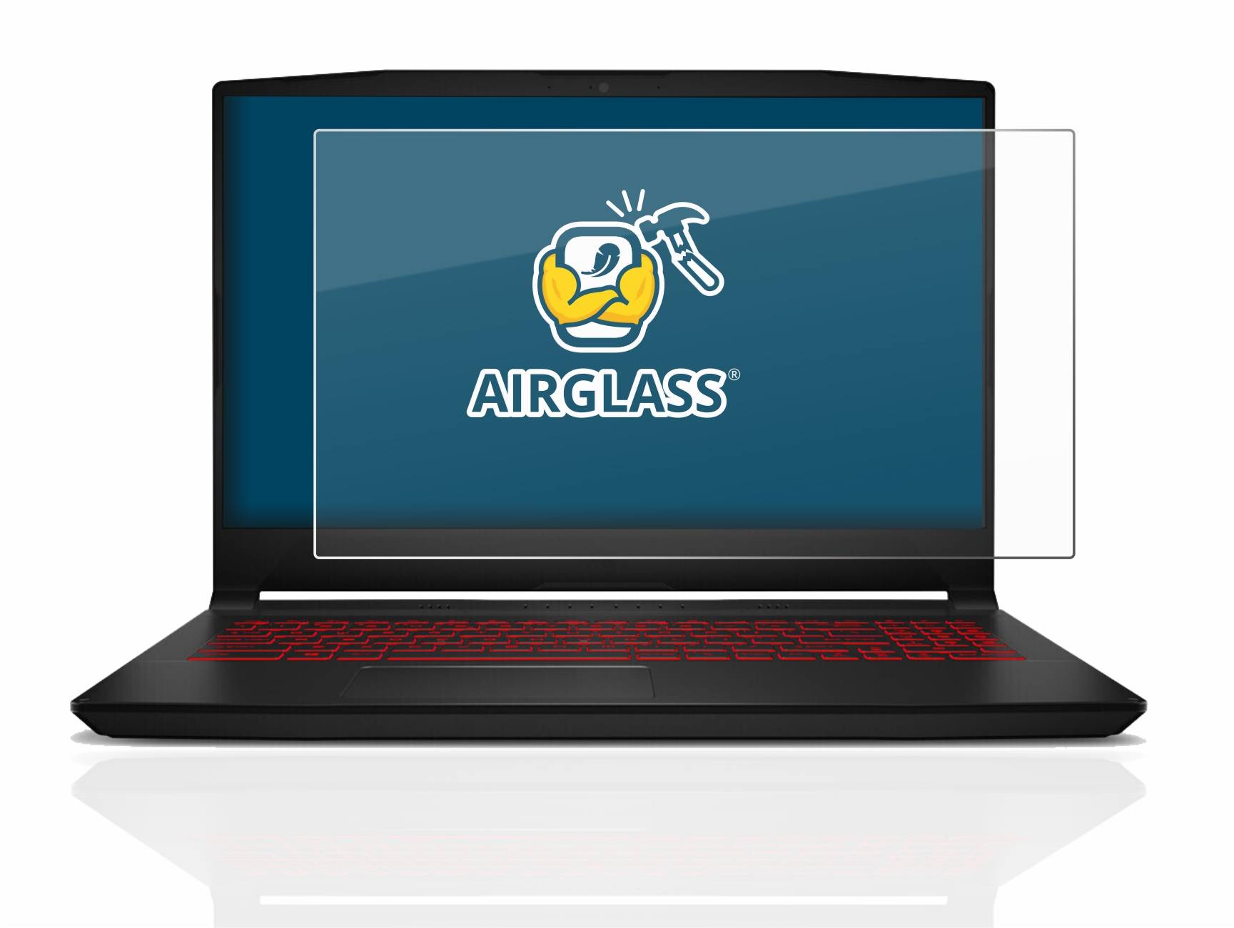BROTECT AirGlass Schutzglas Folie für MSI Katana GF66