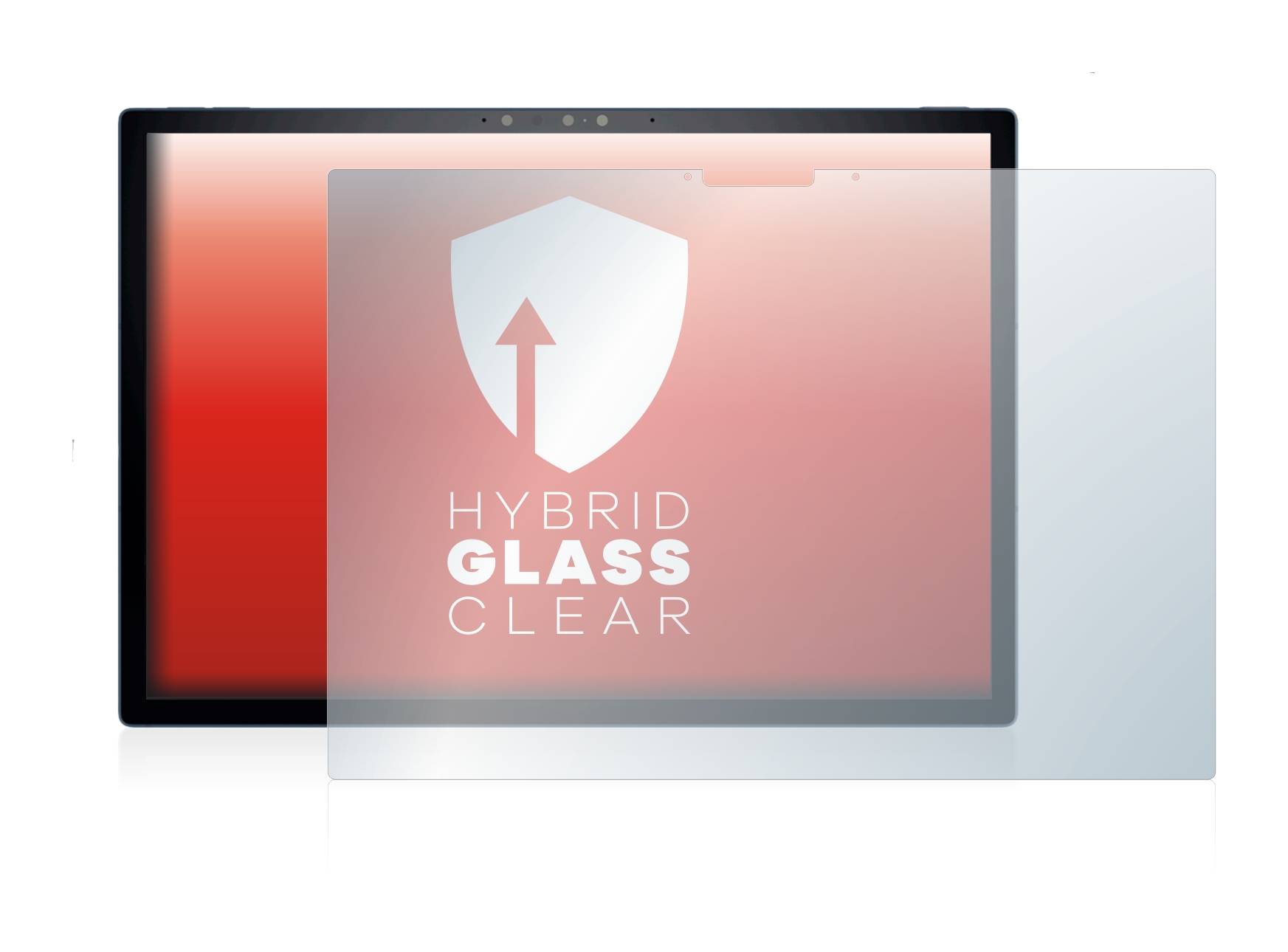 upscreen Flexible Schutz Glas Folie für Dell XPS 13 9315 2-in-1 Schutzglas 9H Hybridglas Klar