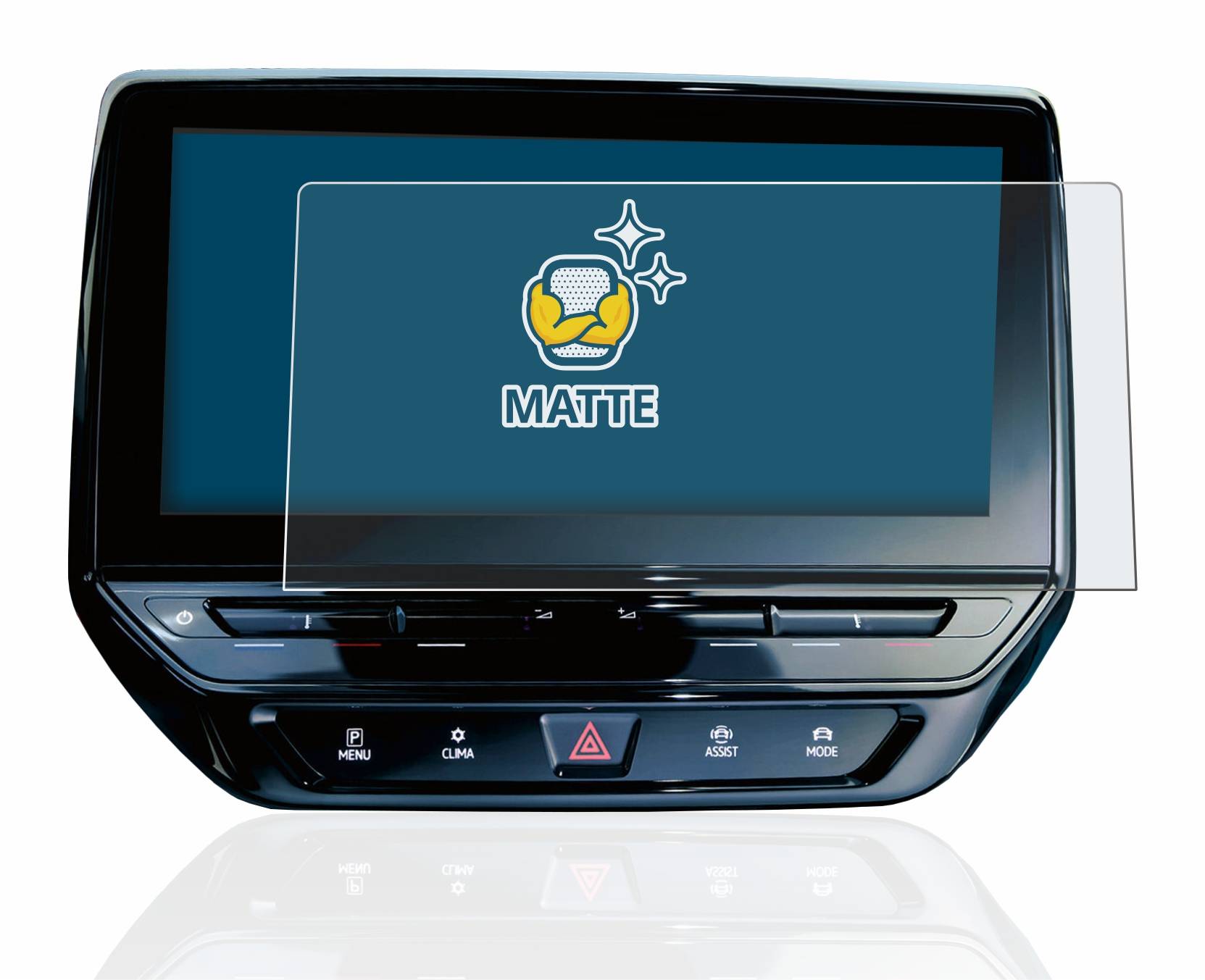 BROTECT Schutzfolie für Volkswagen ID.4 Discover Pro 12" Folie Matt Entspiegelt