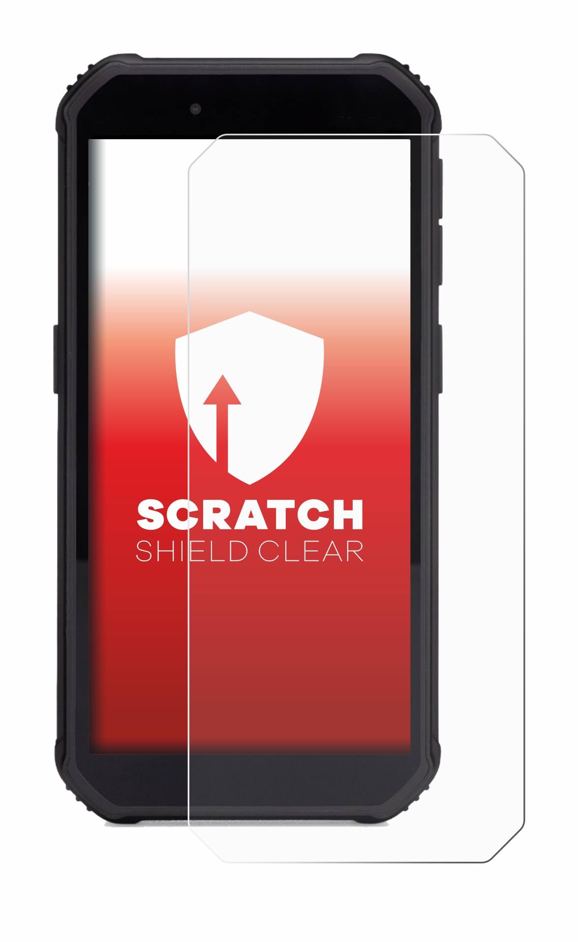 upscreen Schutzfolie für SkyCaddie SX550 Kratzschutz Anti-Fingerprint Klar