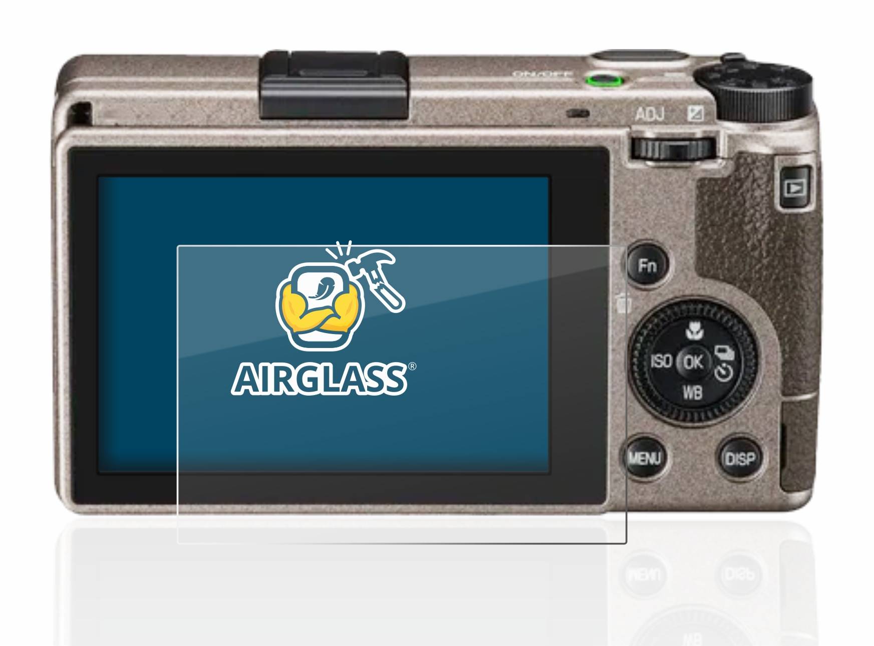 BROTECT AirGlass Schutzglas Folie für Ricoh GR III Diary