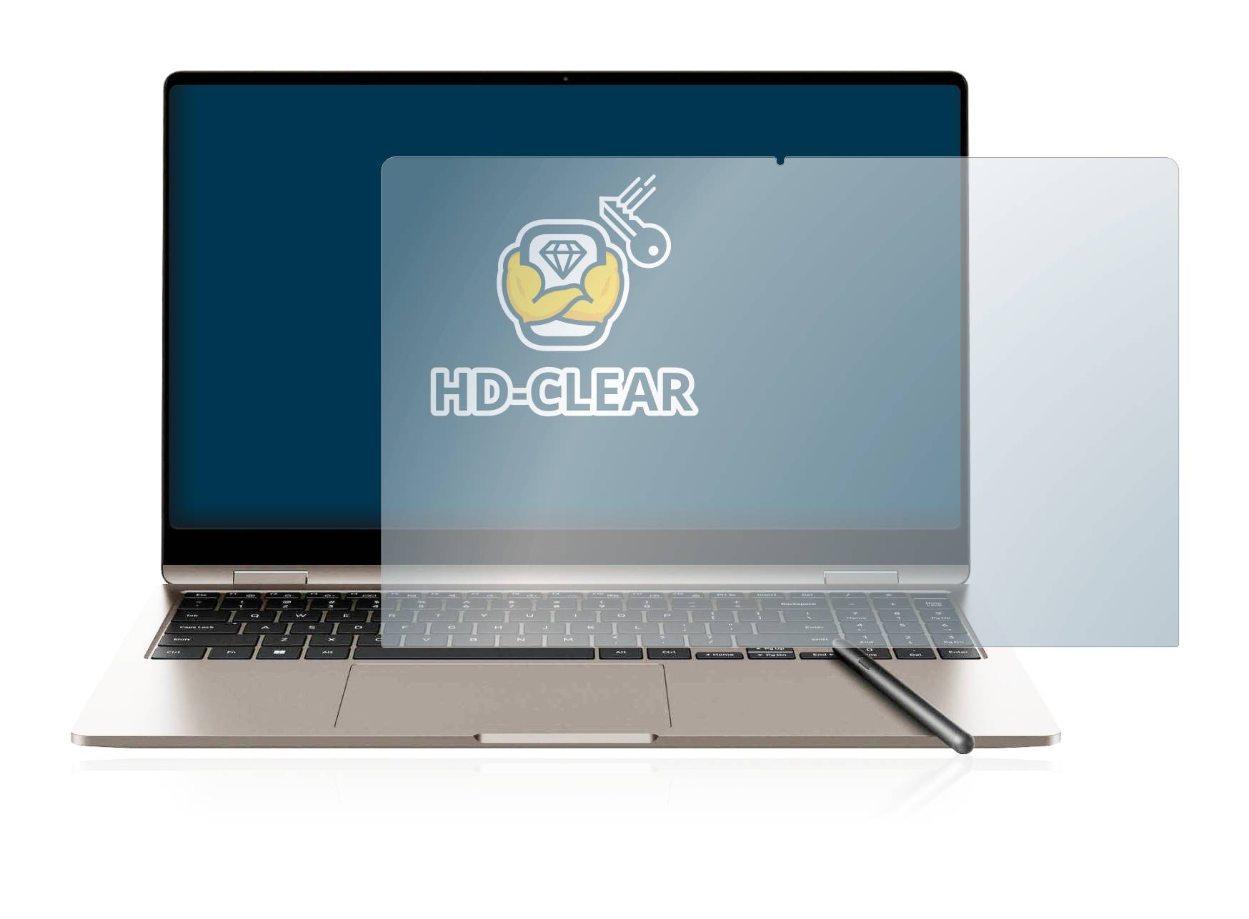 BROTECT Schutzfolie für Samsung Galaxy Book3 360 15.6" Folie Klar Transparent