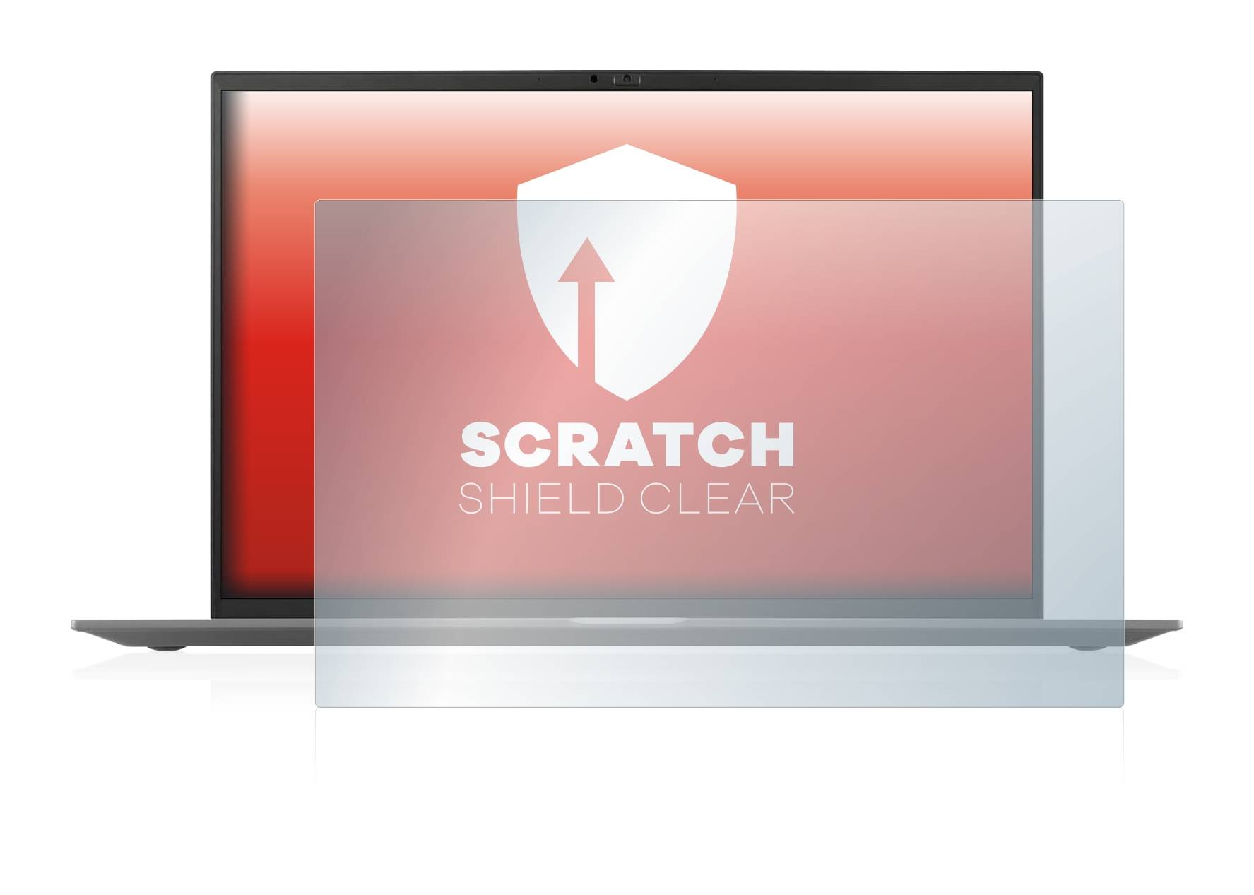 upscreen Scratch Shield Clear Premium Displayschutzfolie für LG Gram 17