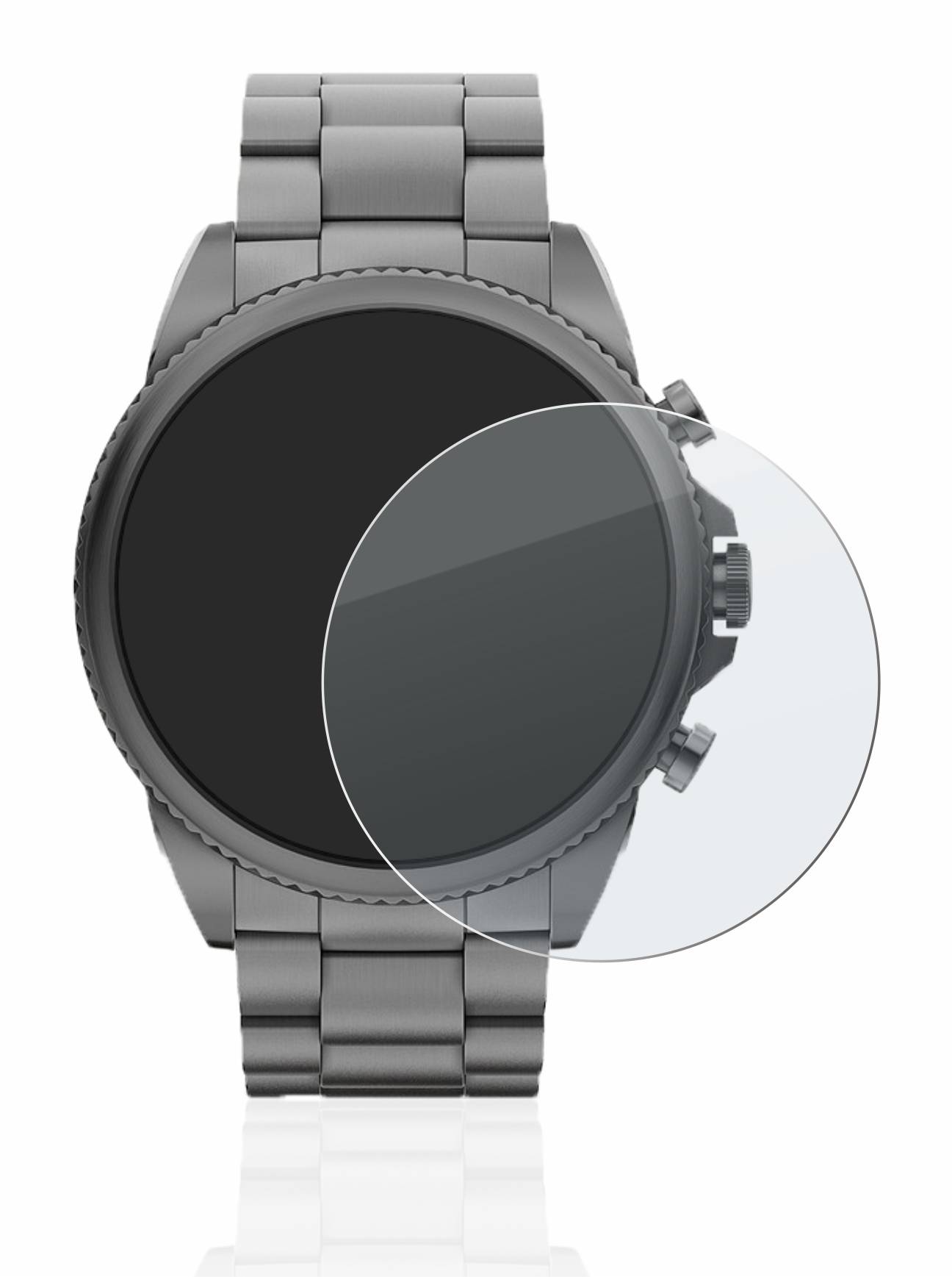 BROTECT AirGlass Matte Schutzglas Folie für Fossil Gen 6